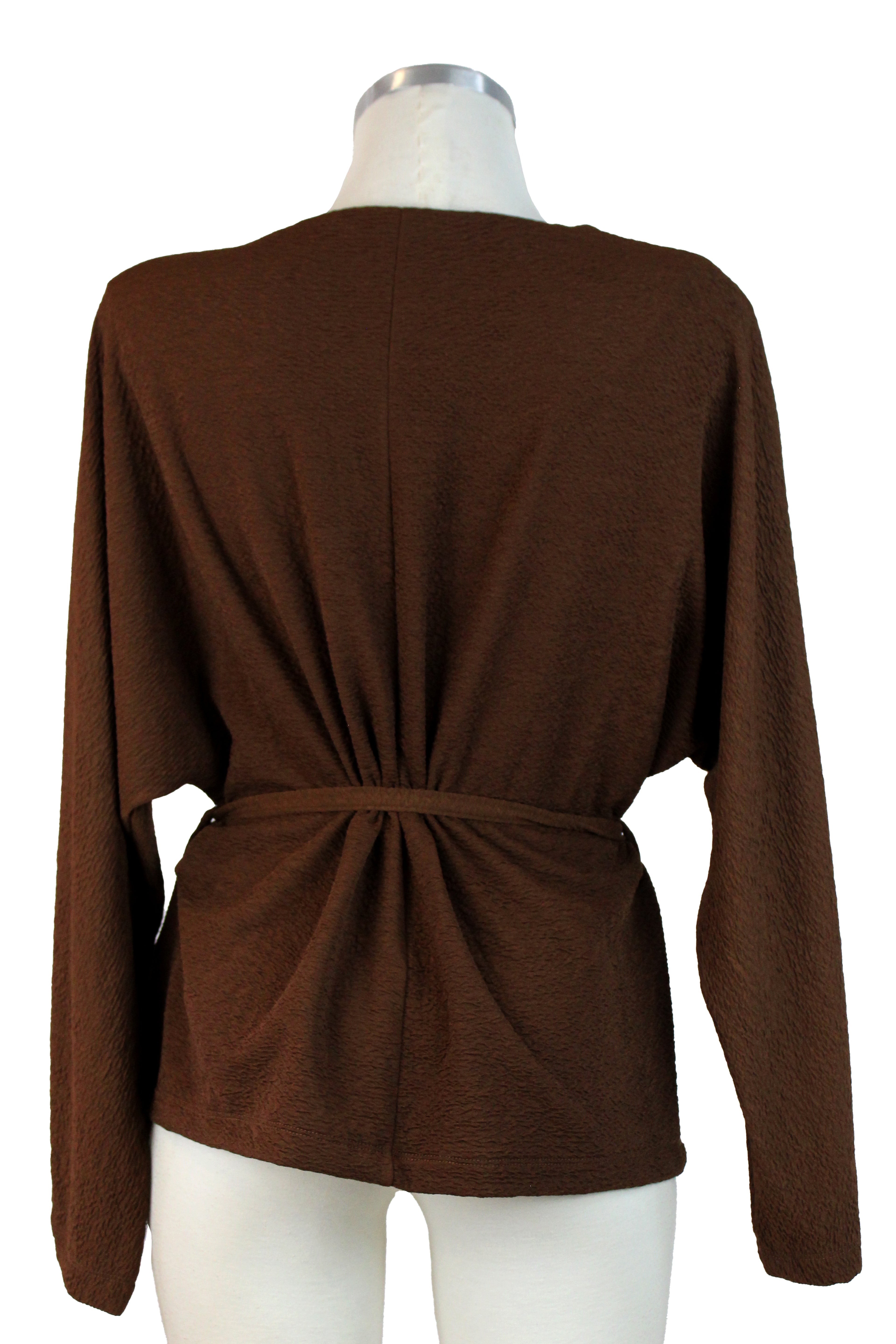 1338LHJ Conjunto Corrugado Saco sin Botones