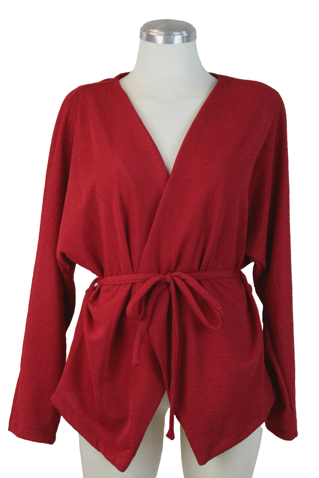 1338LHJ Conjunto Corrugado Saco sin Botones