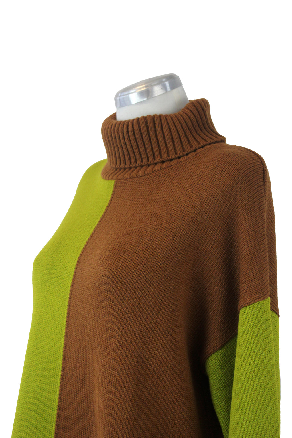 623 Sueter Largo Bitono a la Mitad