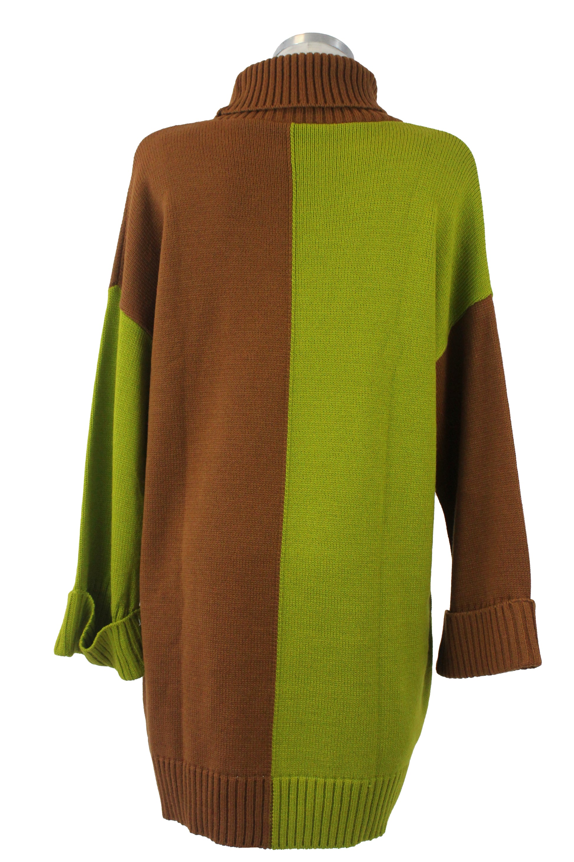 623 Sueter Largo Bitono a la Mitad