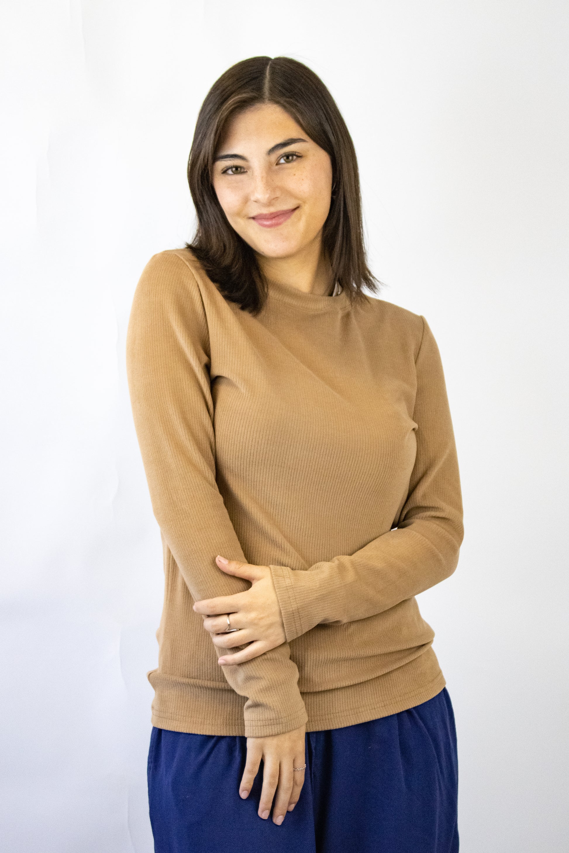 JW3590 Blusa Manga Larga Tipo Pana