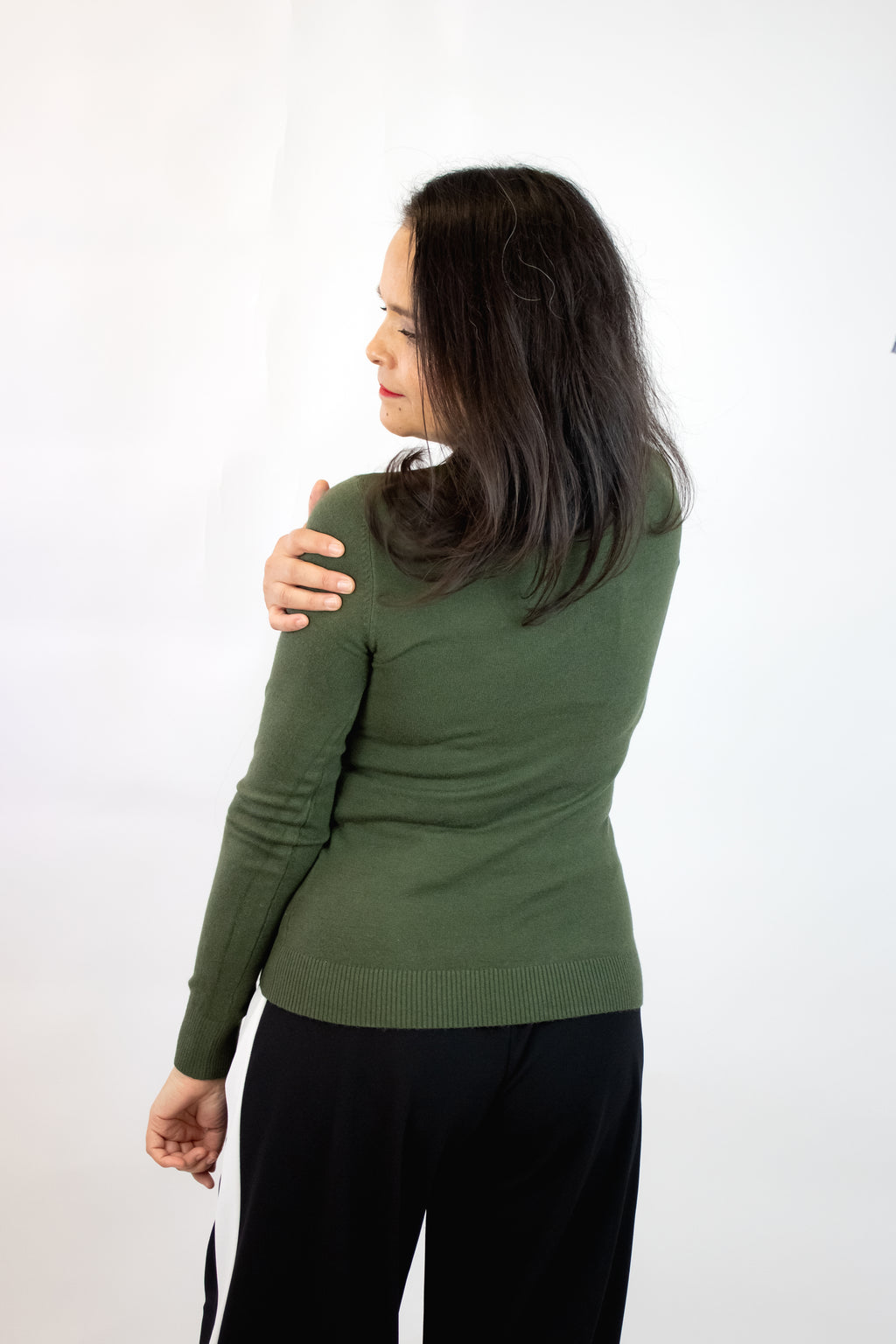 OJ-2781M Blusa Tipo Suéter Frase FASHION con Lentejuelas