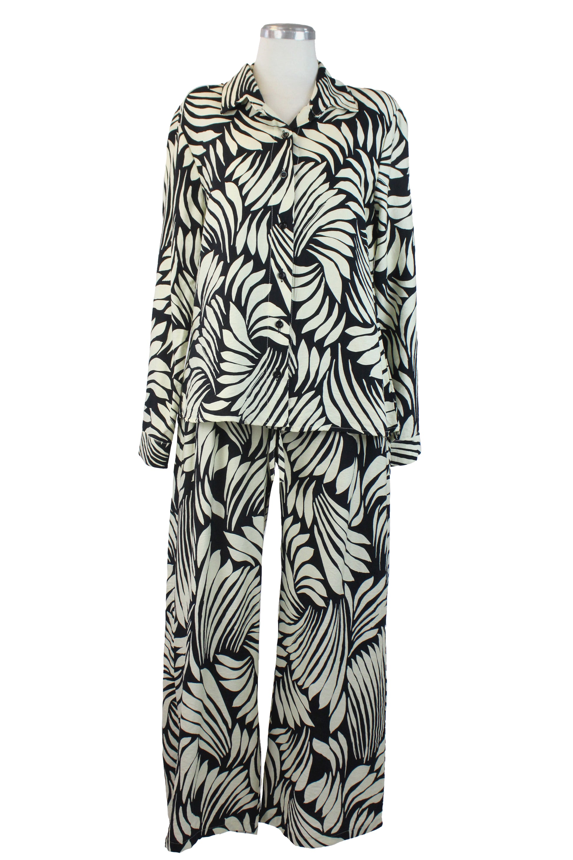 2316 Conjunto Sevilla Estampado Hojas