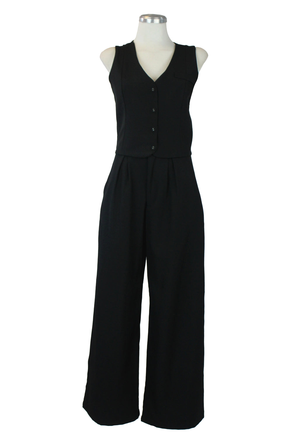 1220BTJ Conjunto Chaleco con  Hebilla Dorada