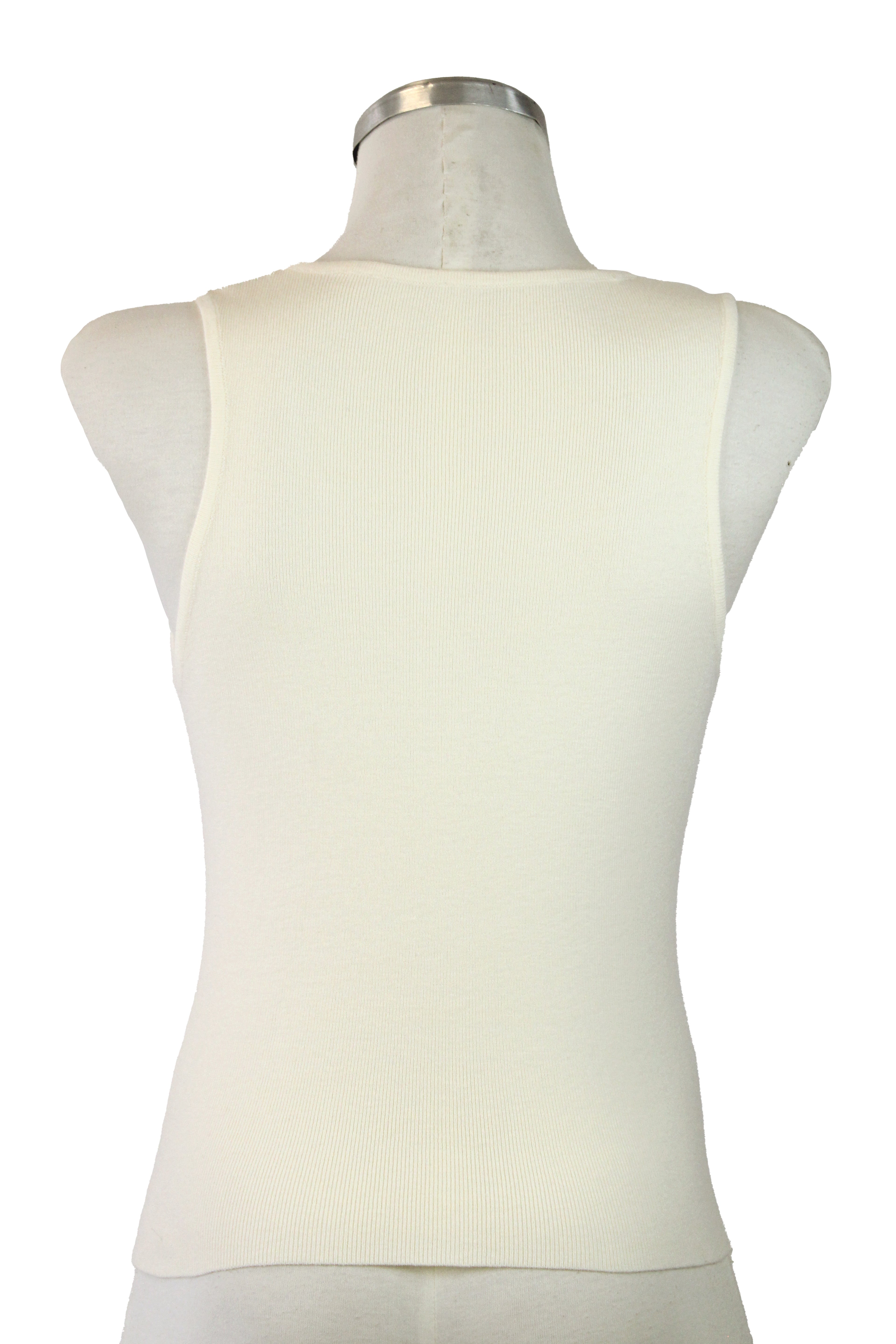 81112 Blusa Básica Cuello Semi Cuadrado