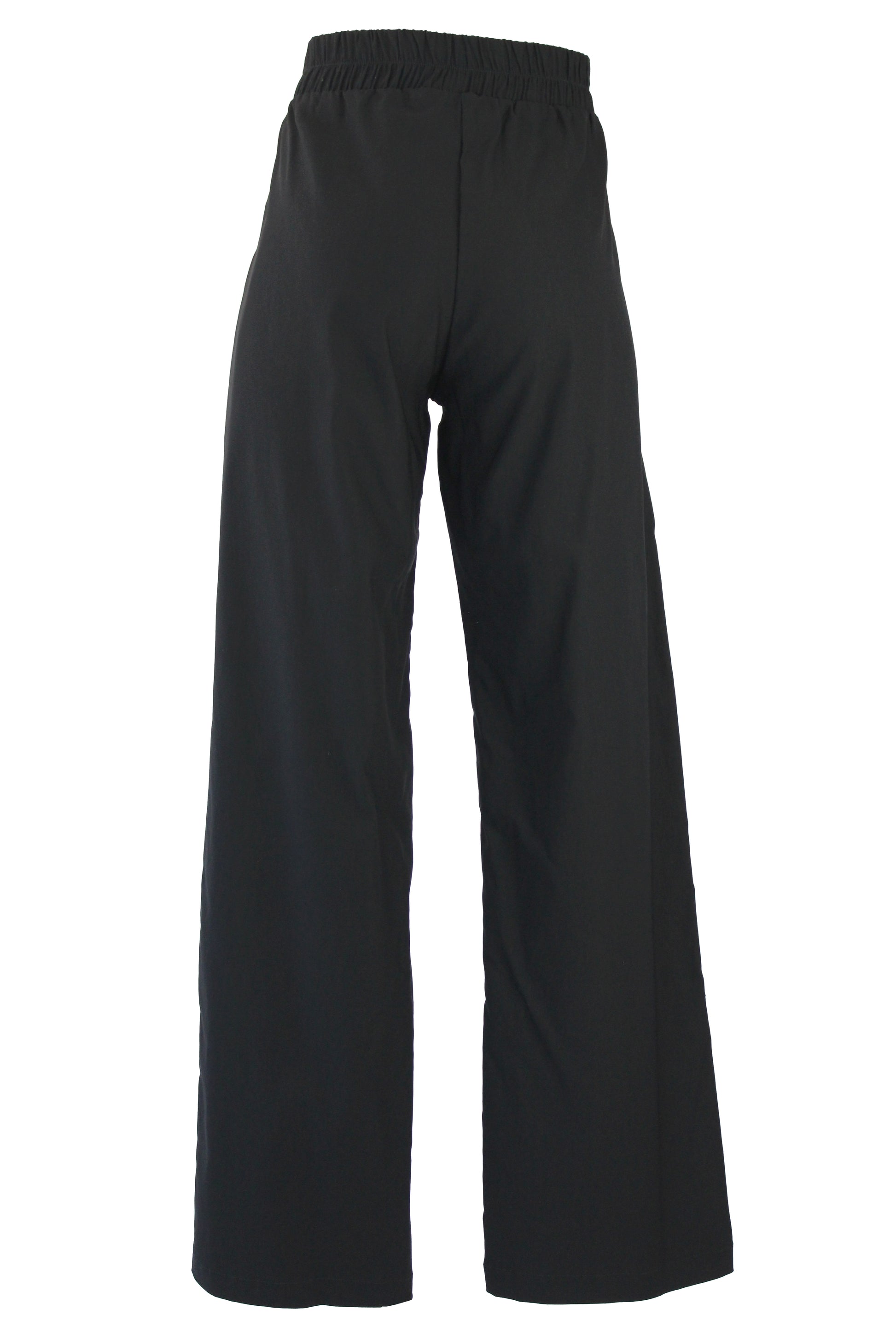 3956 Pantalon De Vestir Mitad Pretina Y Mitad Elastico