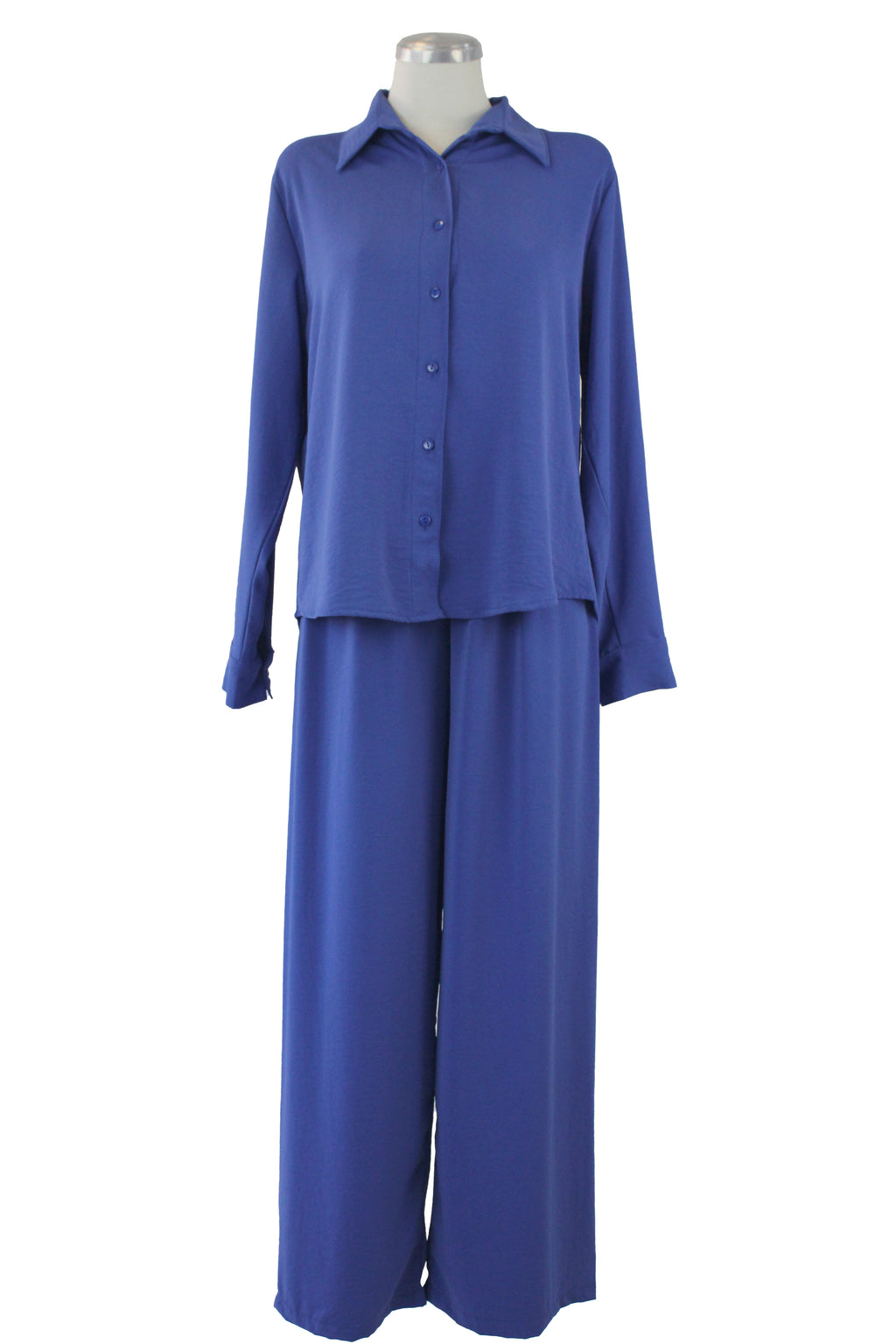 2436 Conjunto Gabriela Blusa Camisera y Pantalon