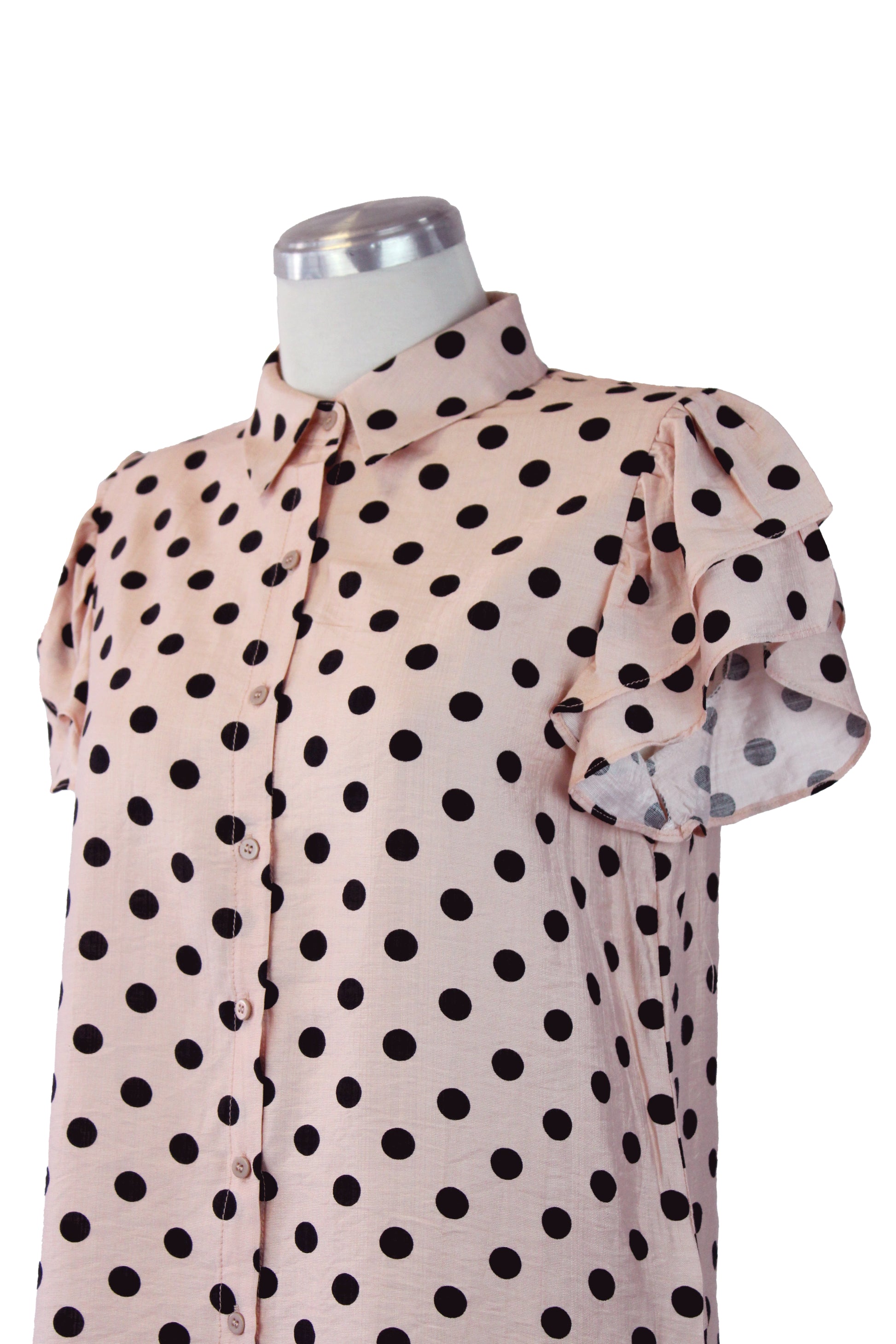 72726 Camisa Manga corta con puntos