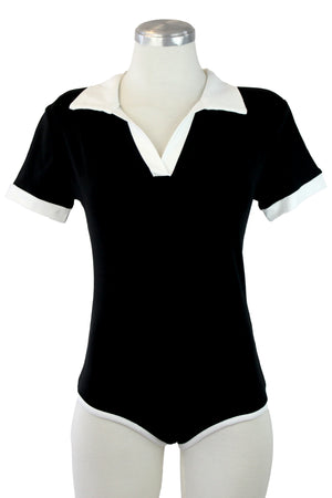17363 Body con Cuello tipo camisa