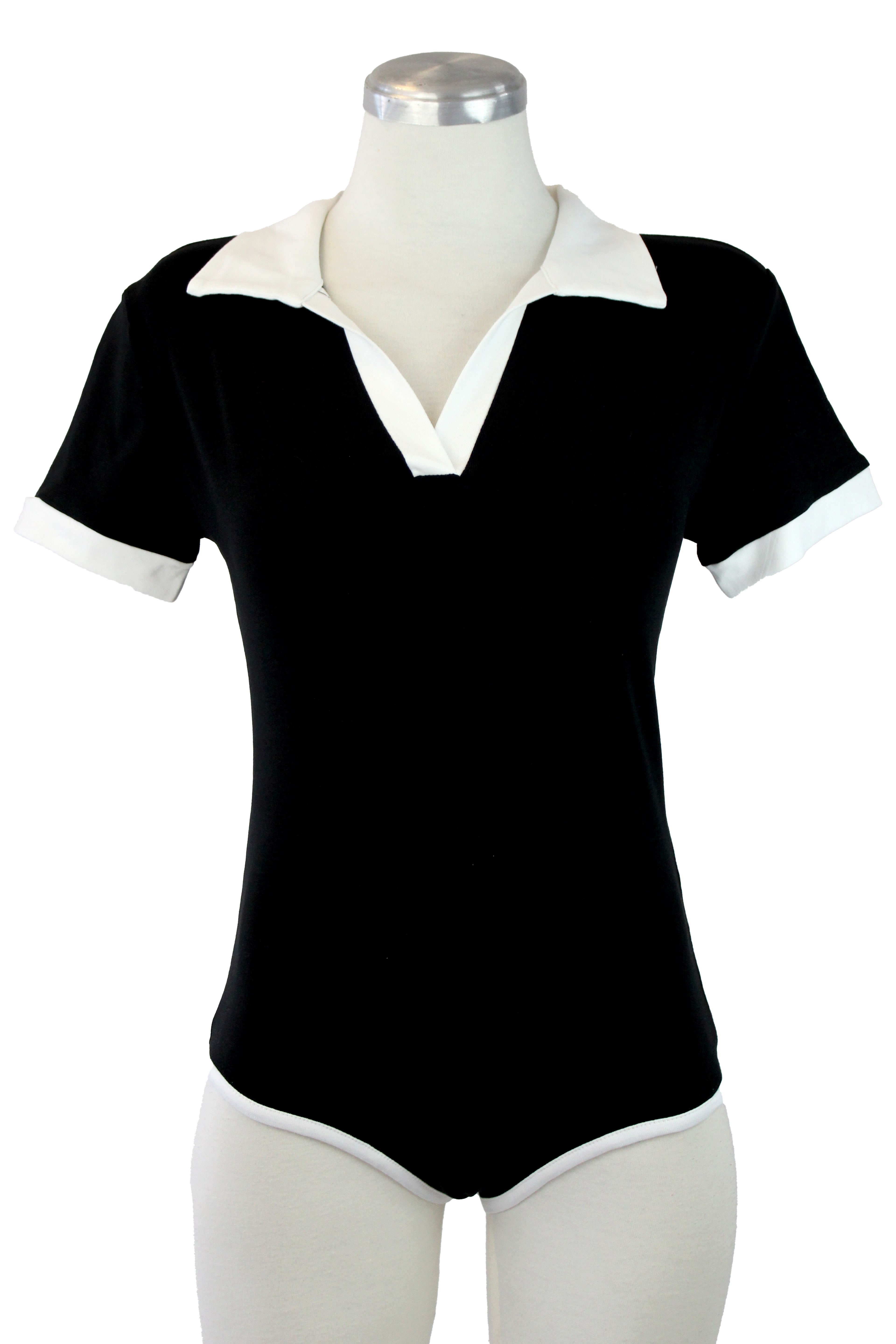 17363 Body con Cuello tipo camisa