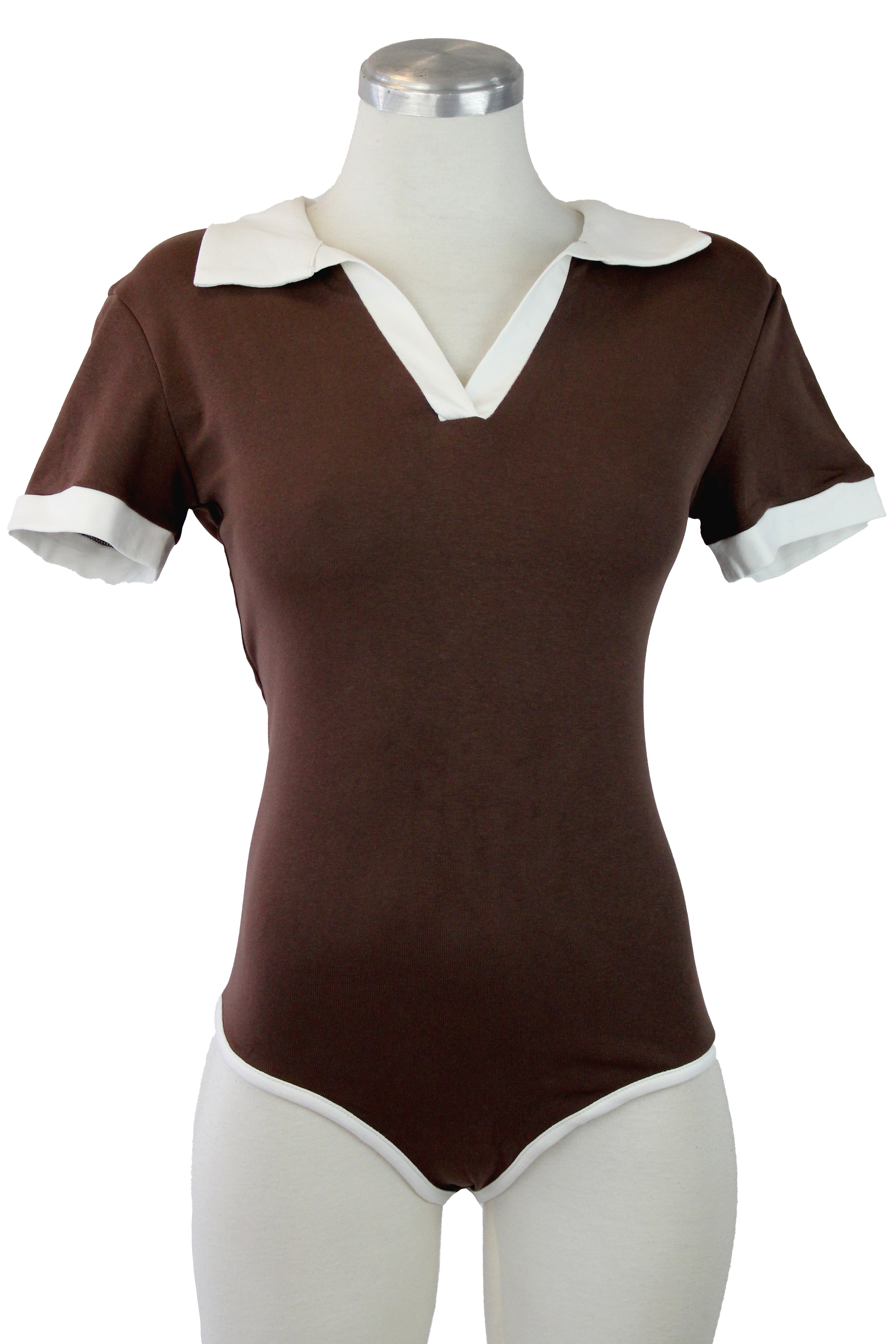 17363 Body con Cuello tipo camisa