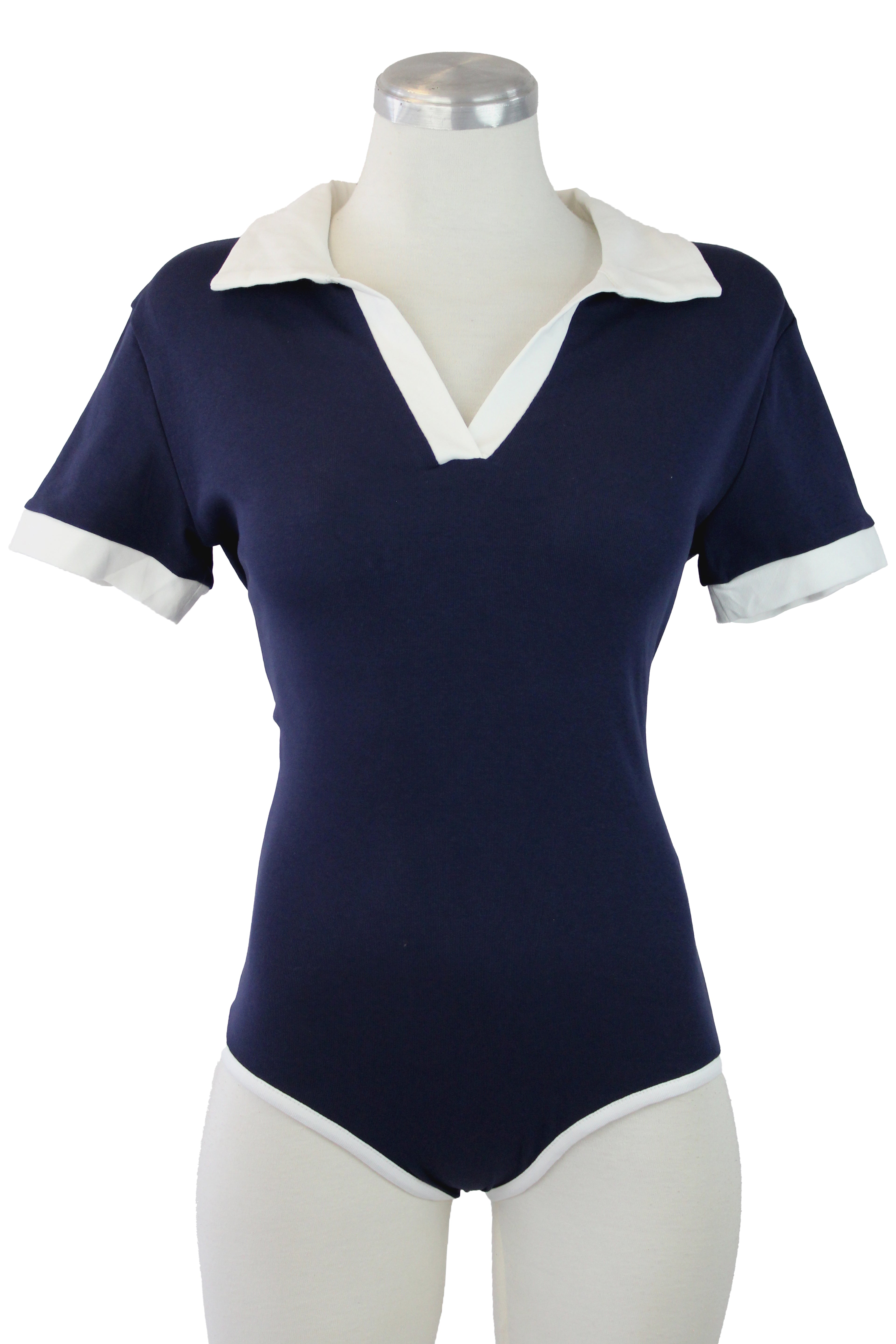 17363 Body con Cuello tipo camisa