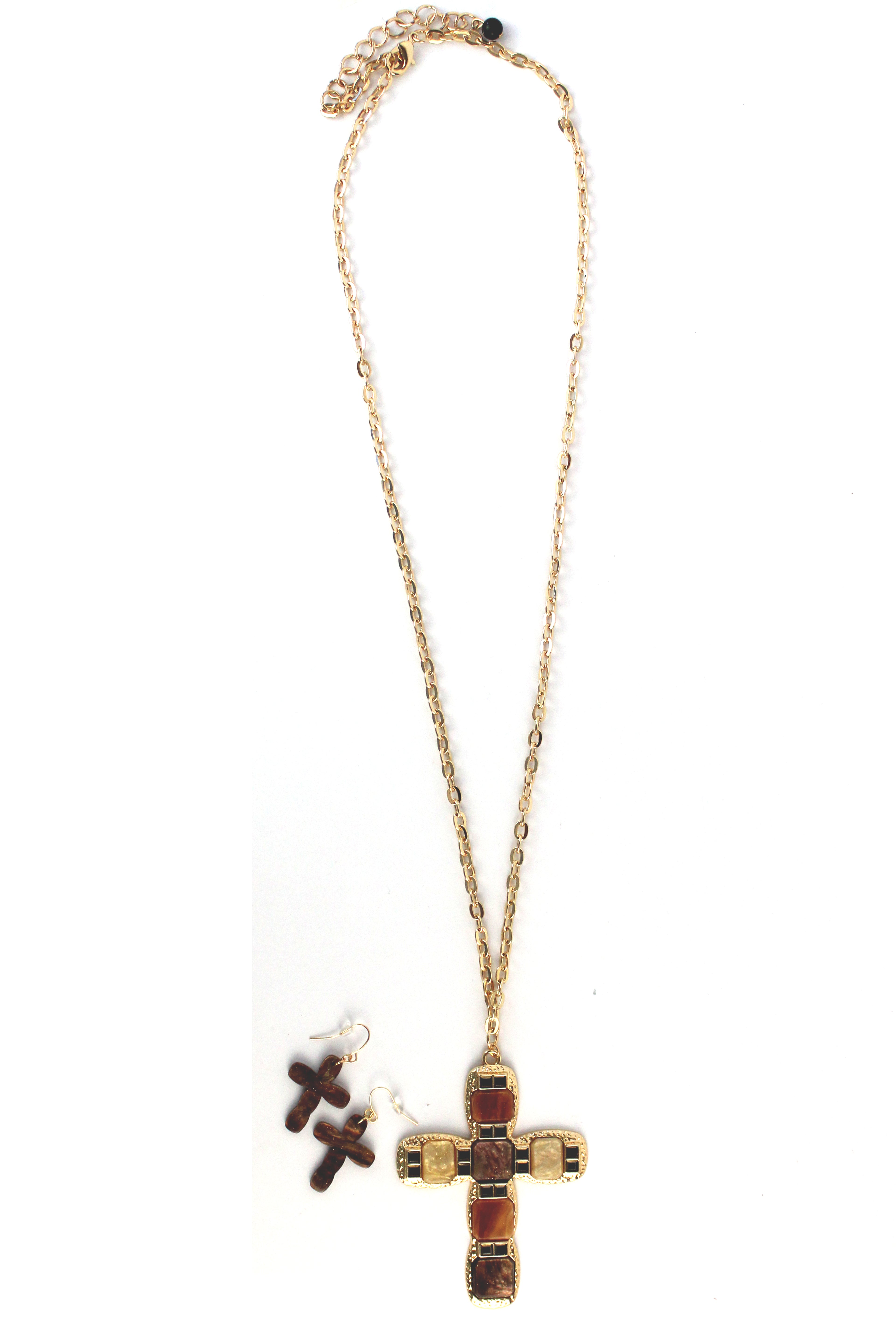 MG14006 Máxi collar cruz