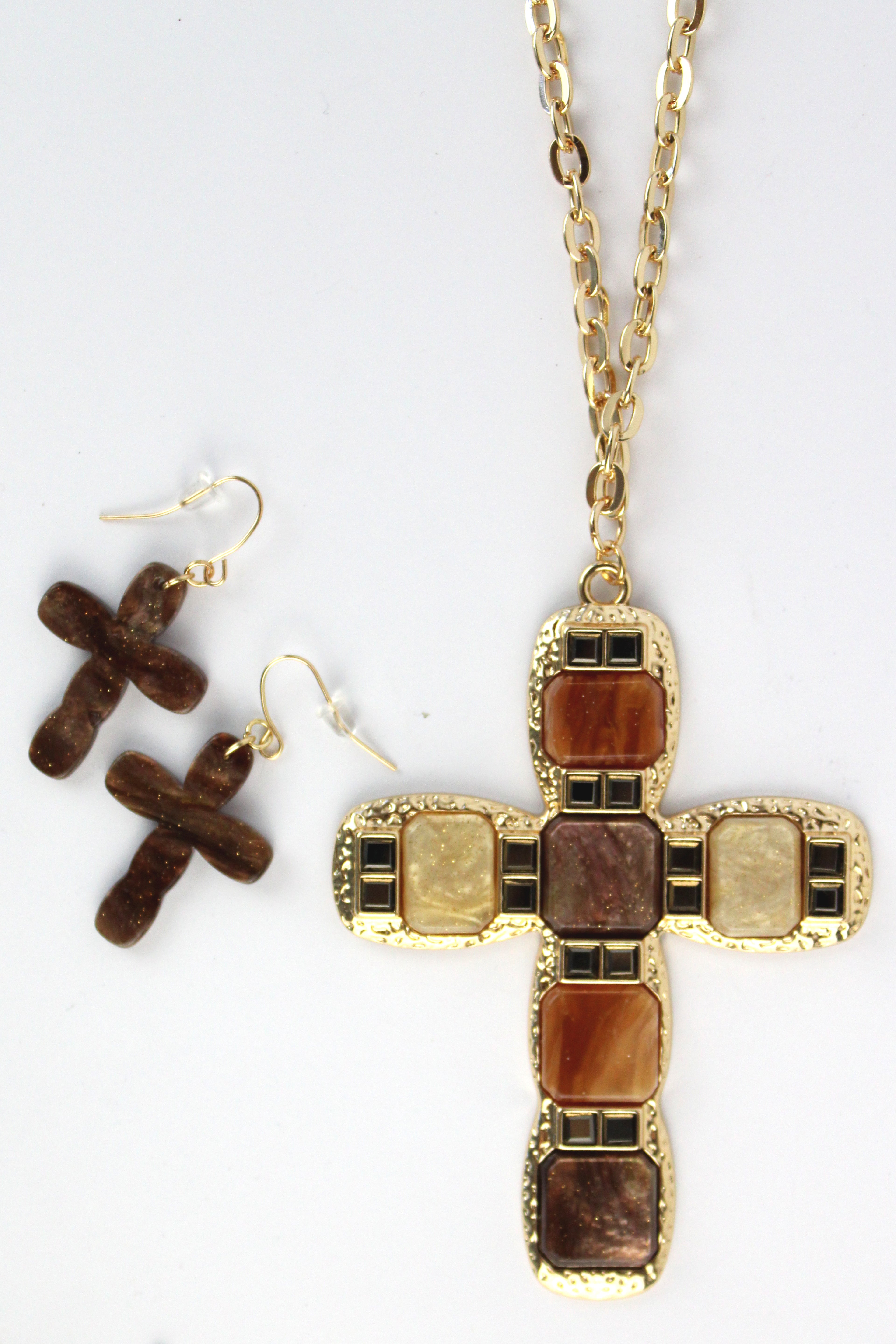 MG14006 Máxi collar cruz