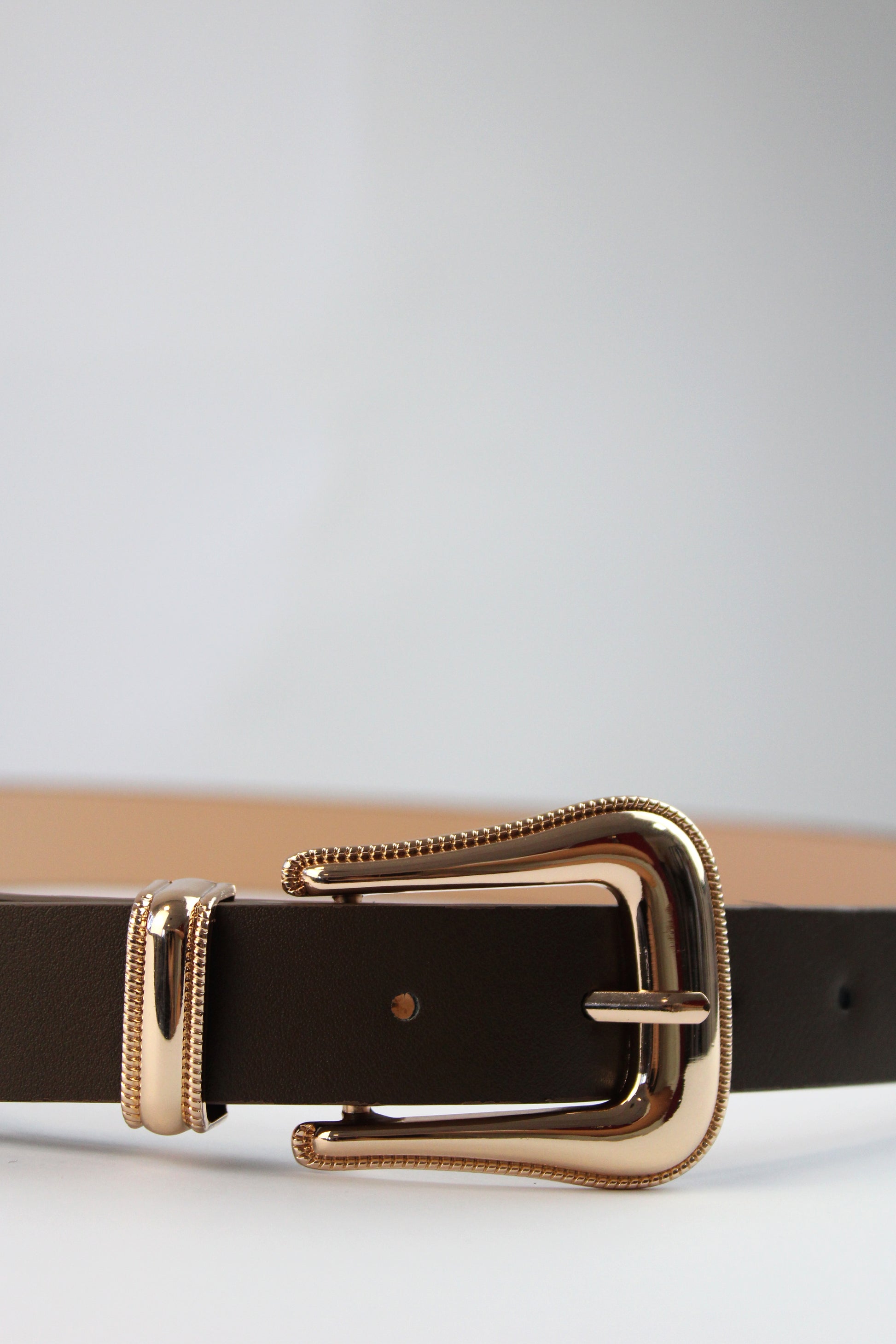 IW2510 Cinto café Liso