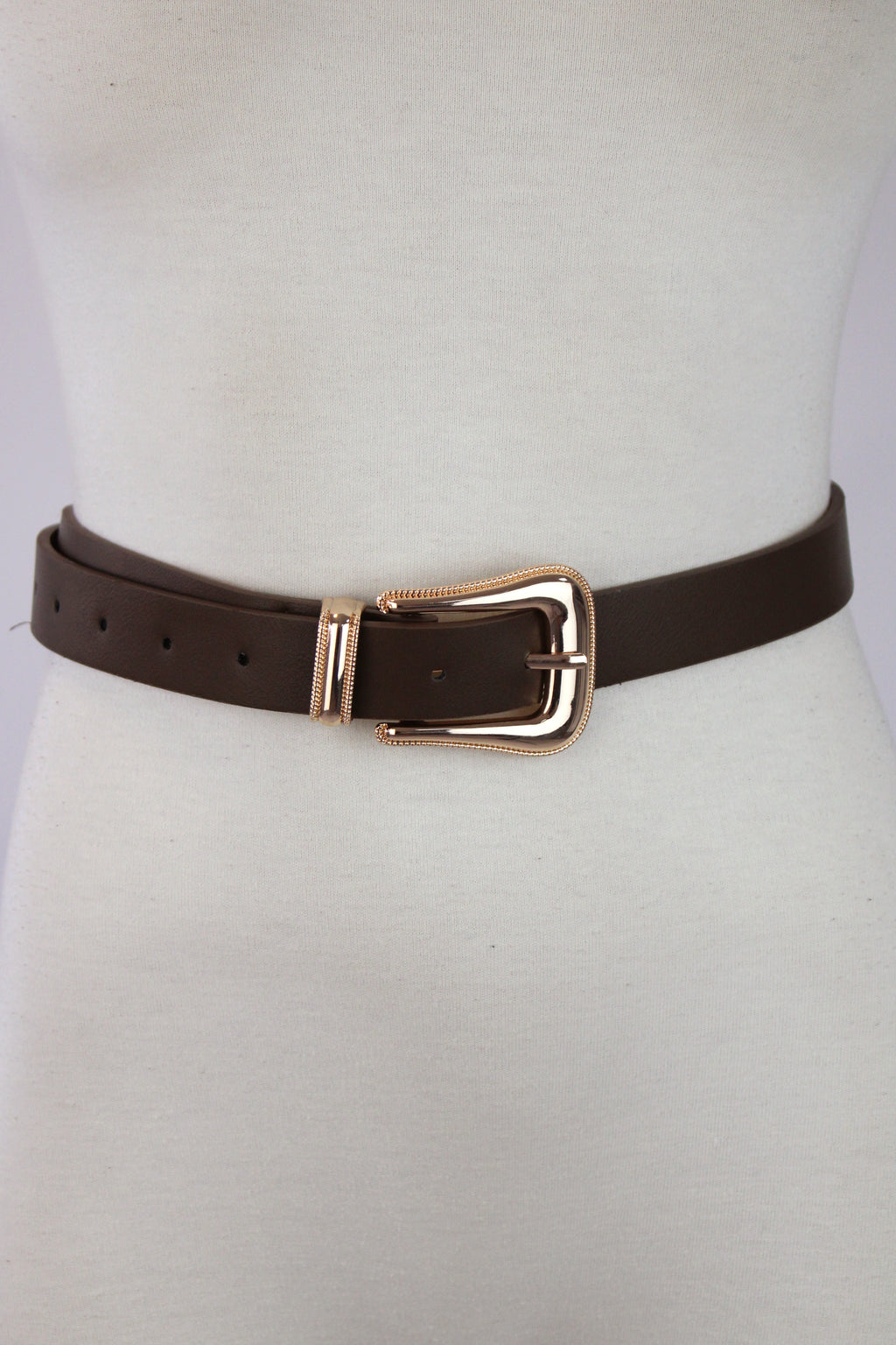 IW2510 Cinto café Liso