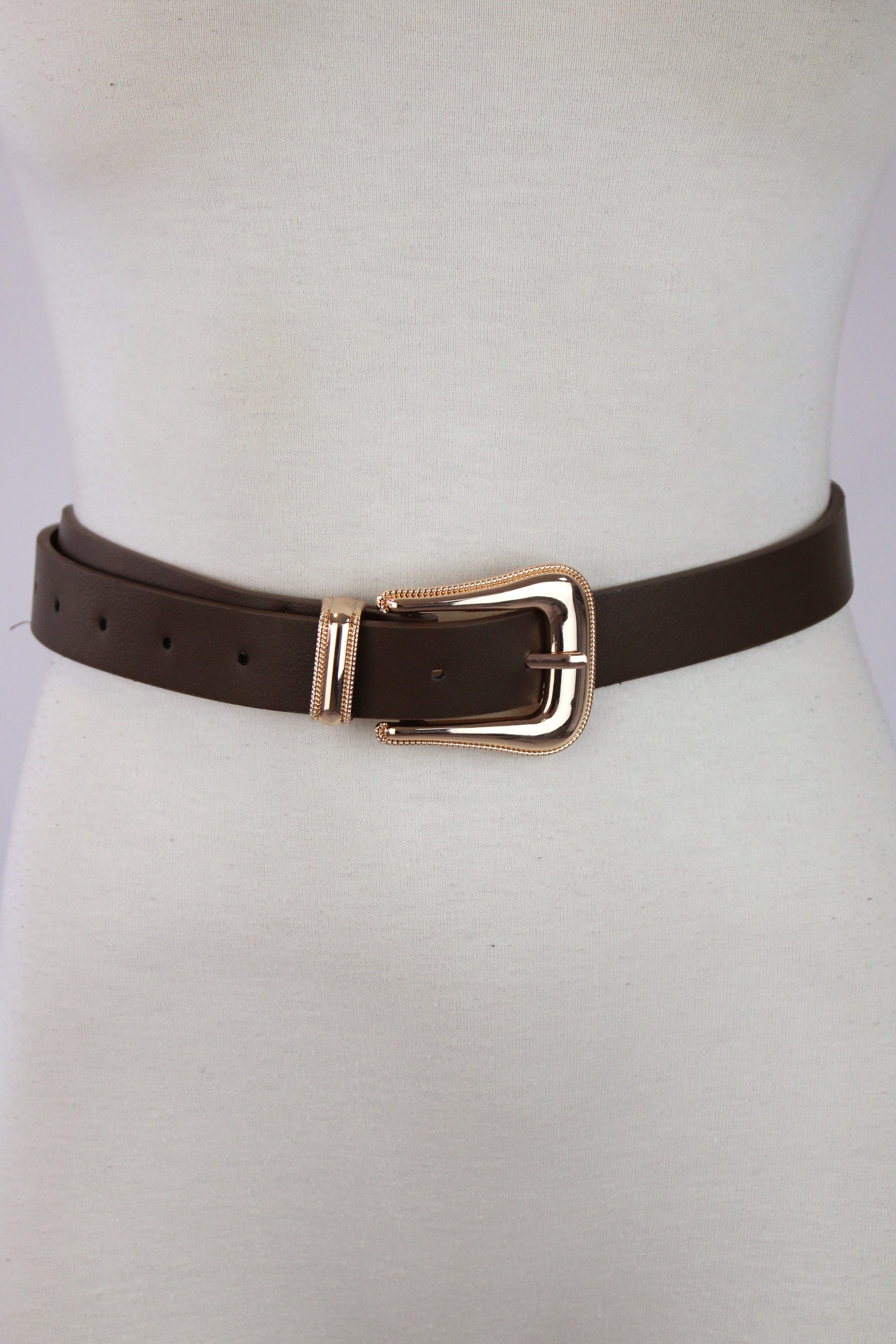 IW2510 Cinto café Liso