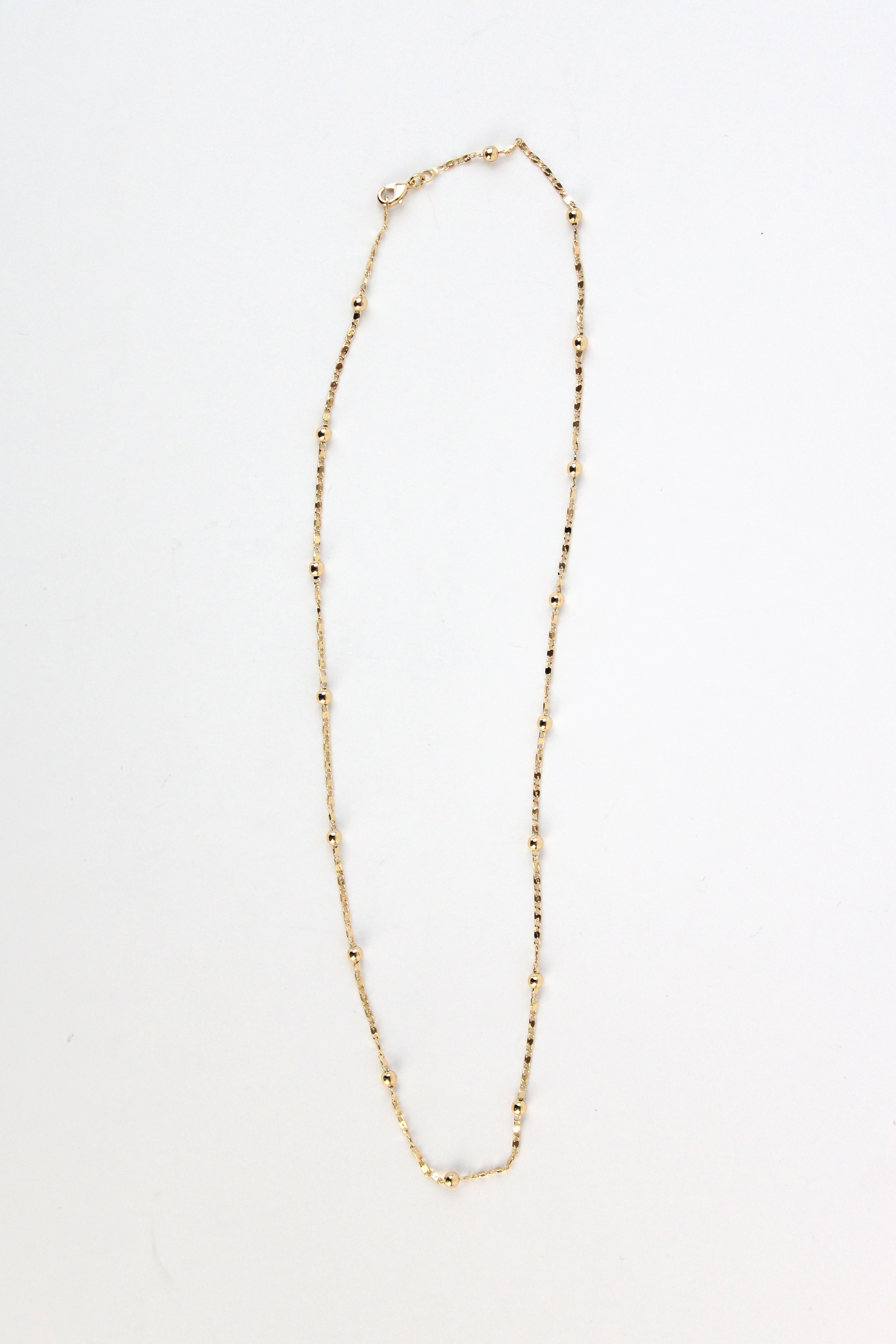 DA018 Cadena Mediana con bolitas