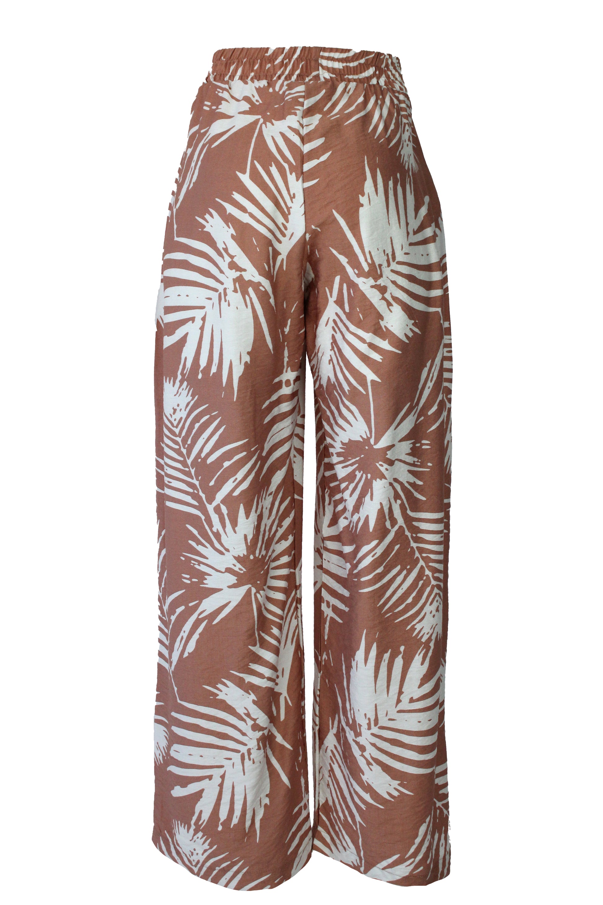 2313 Pantalón Estampado Palmeras