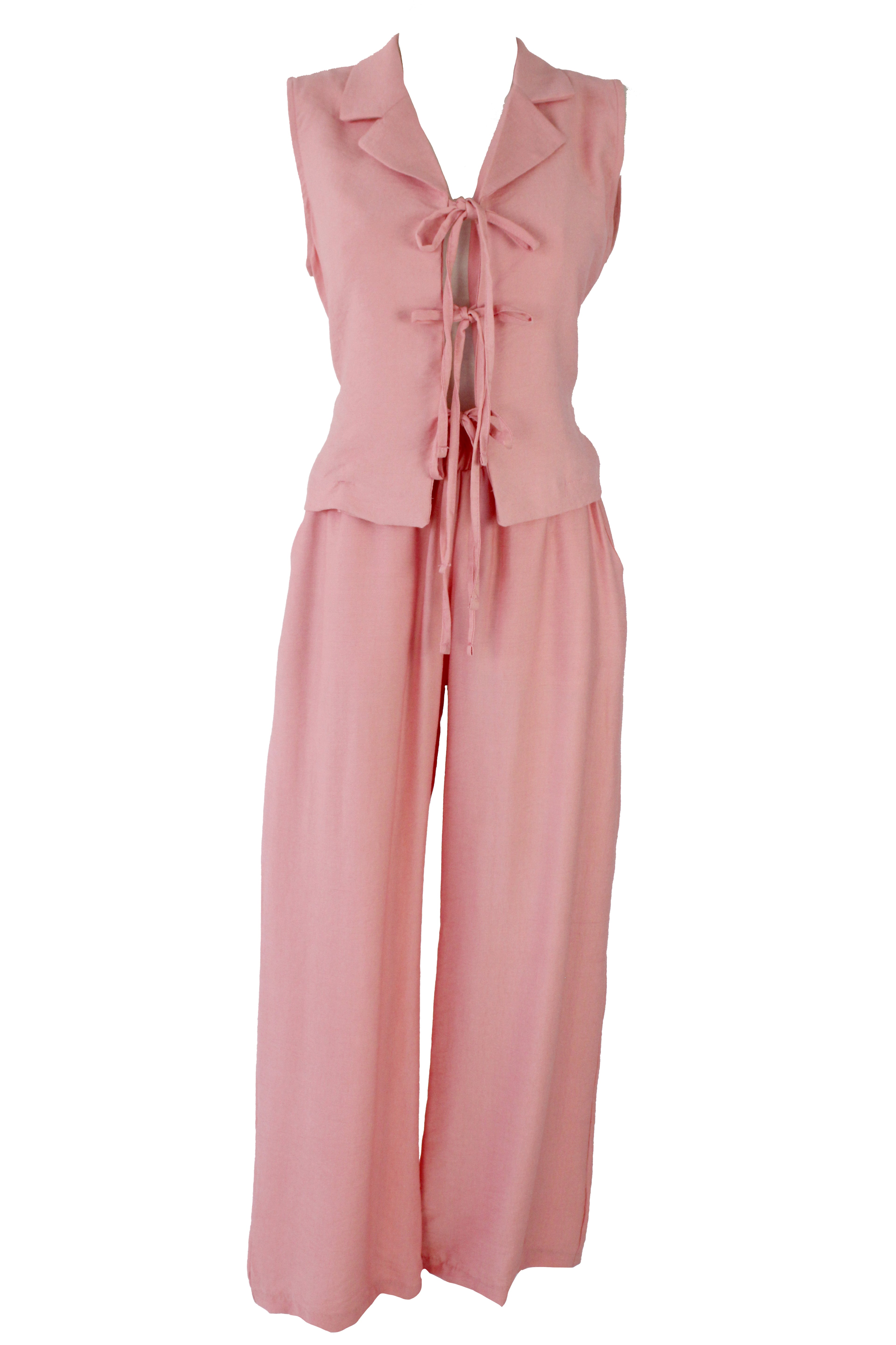 2514 Conjunto Con Jareta En Blusa