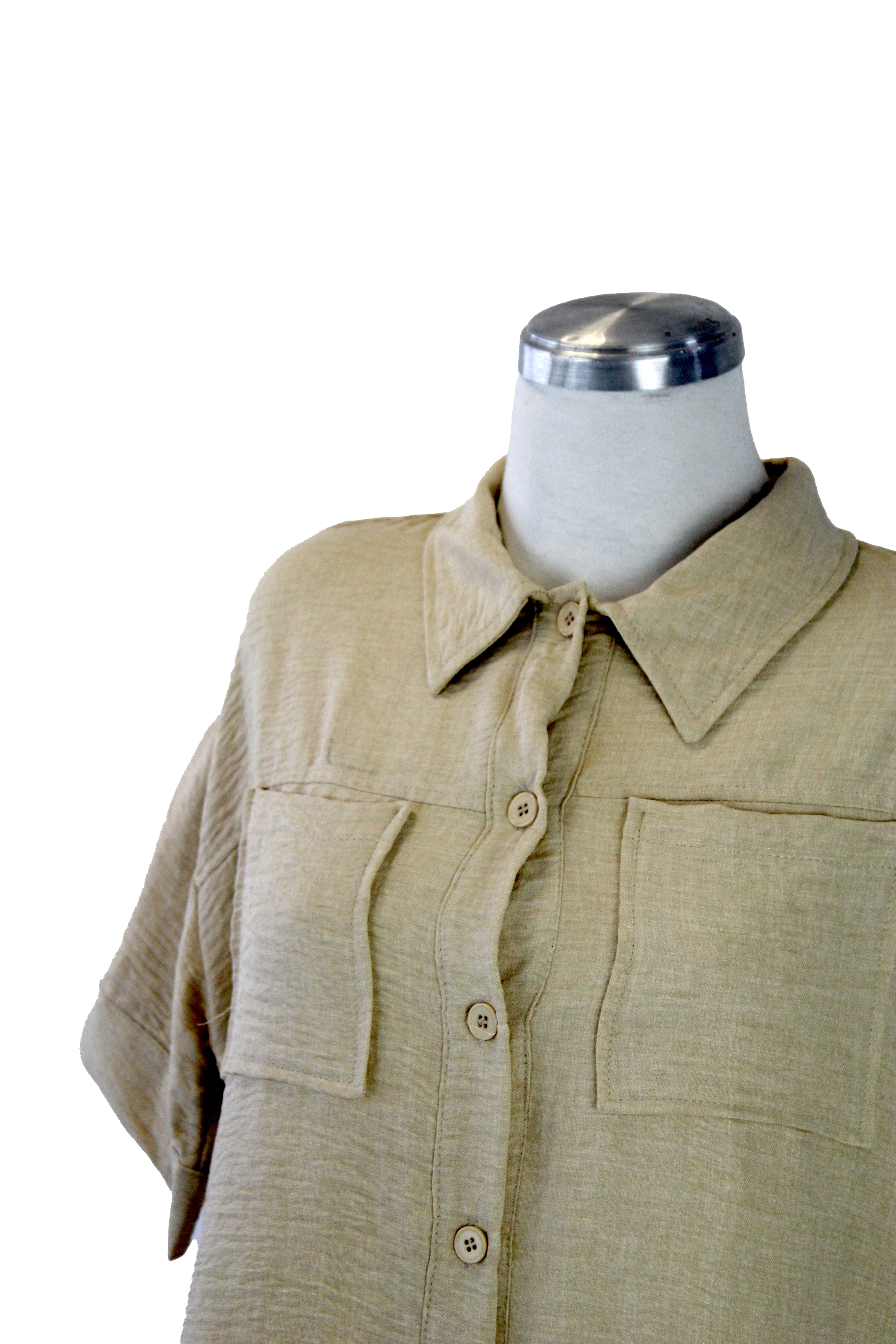 12560 Blusa Bolsa Doble Frontal