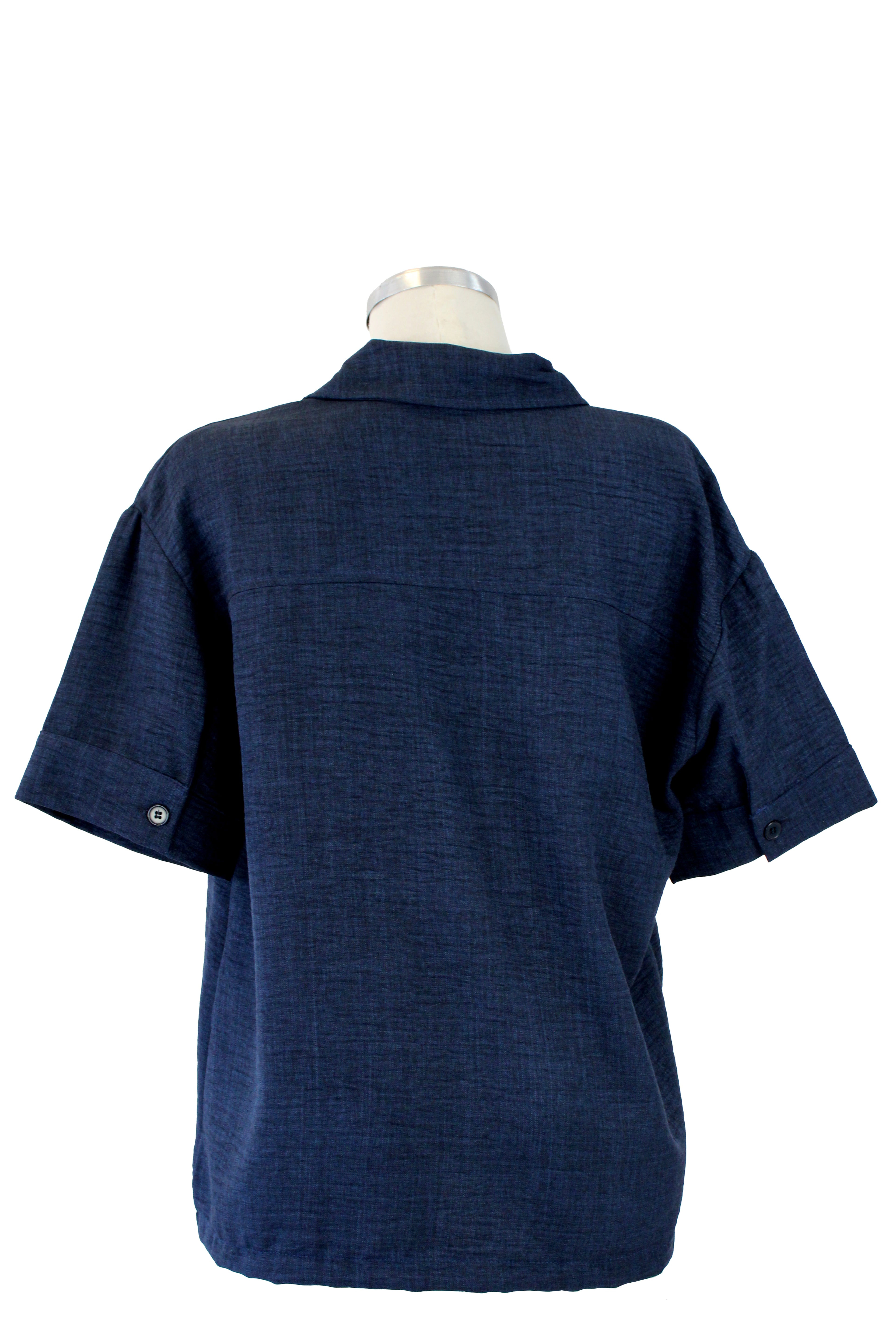 12560 Blusa Bolsa Doble Frontal