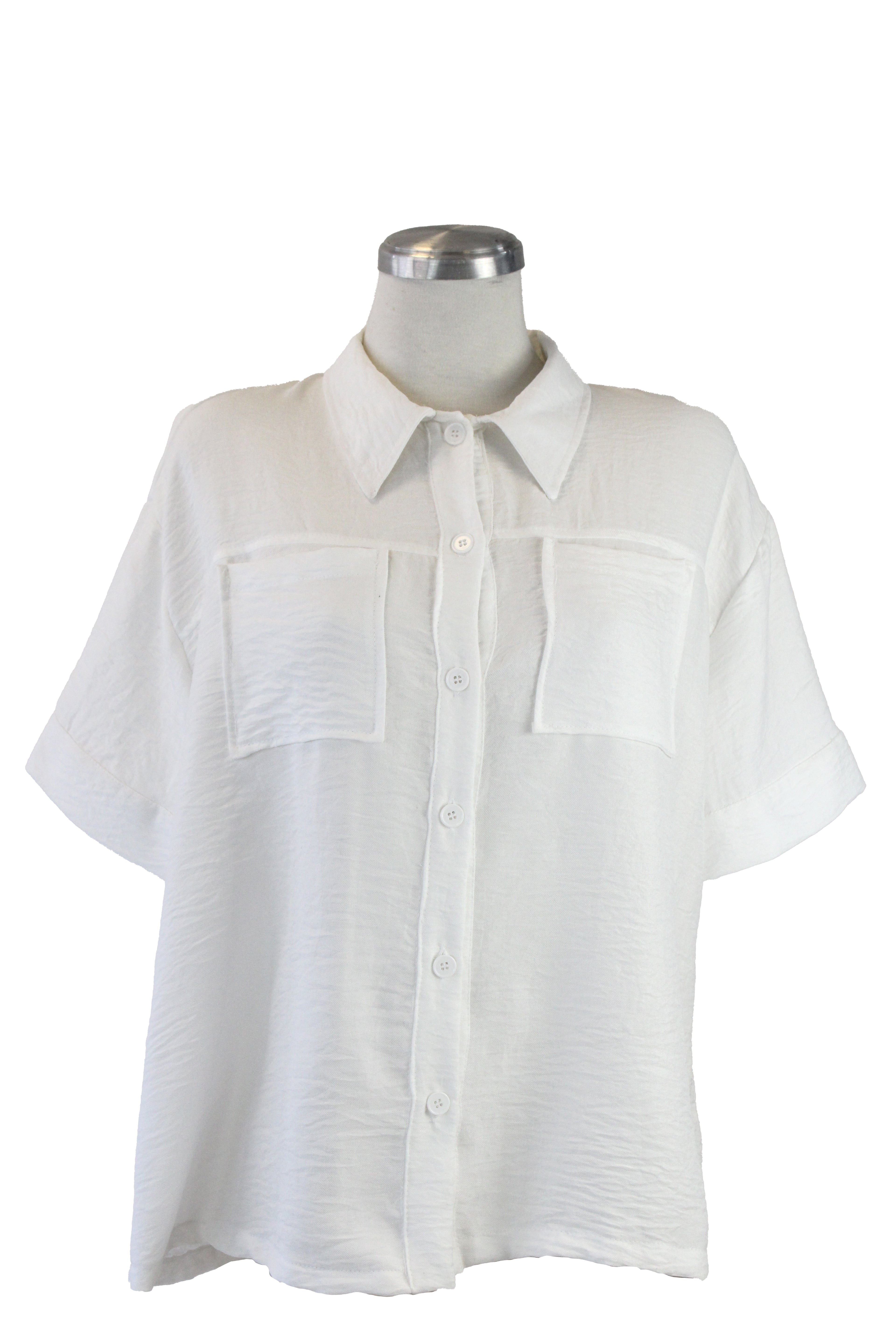 12560 Blusa Bolsa Doble Frontal