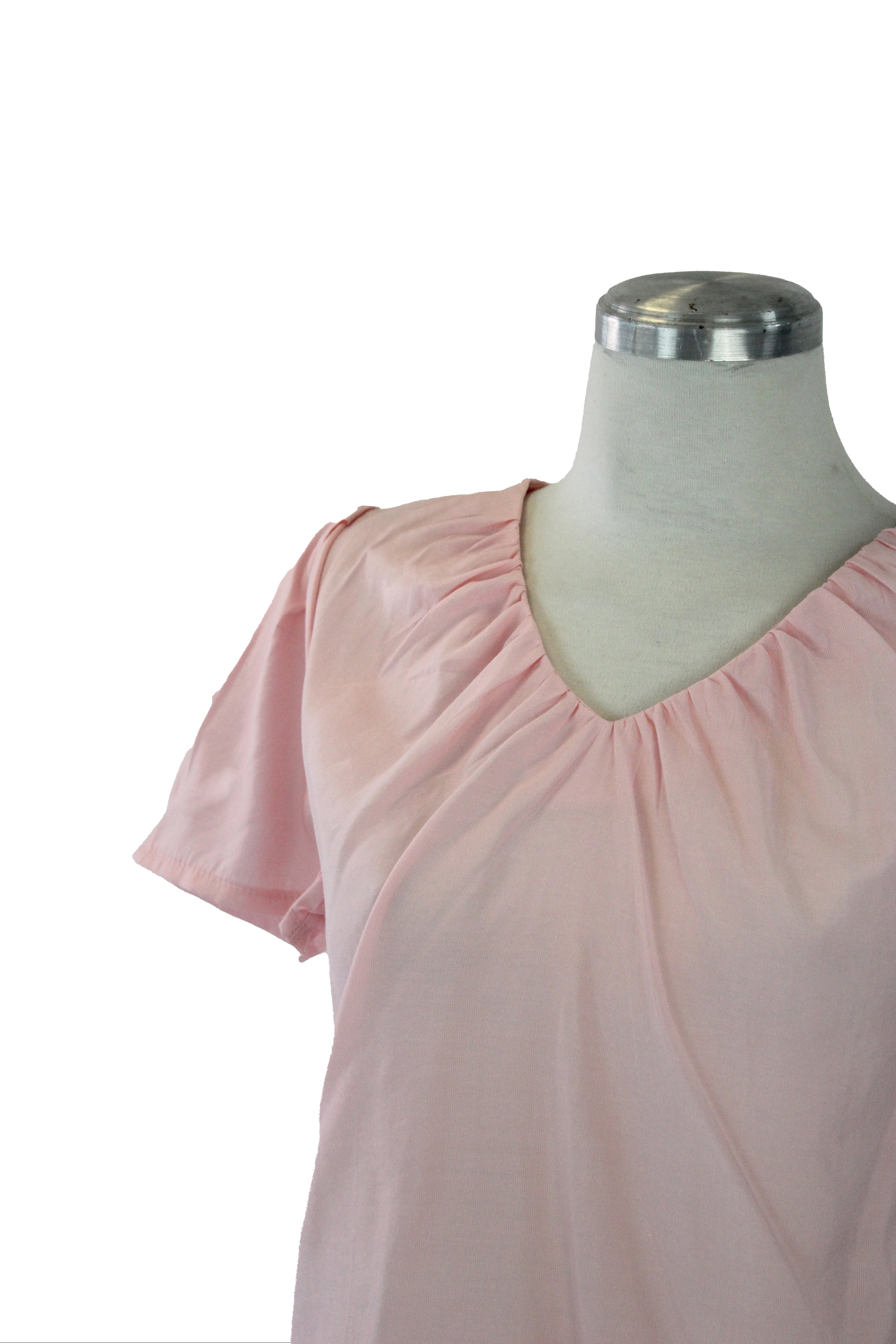 G251183XC Blusa Lisa Cuello V