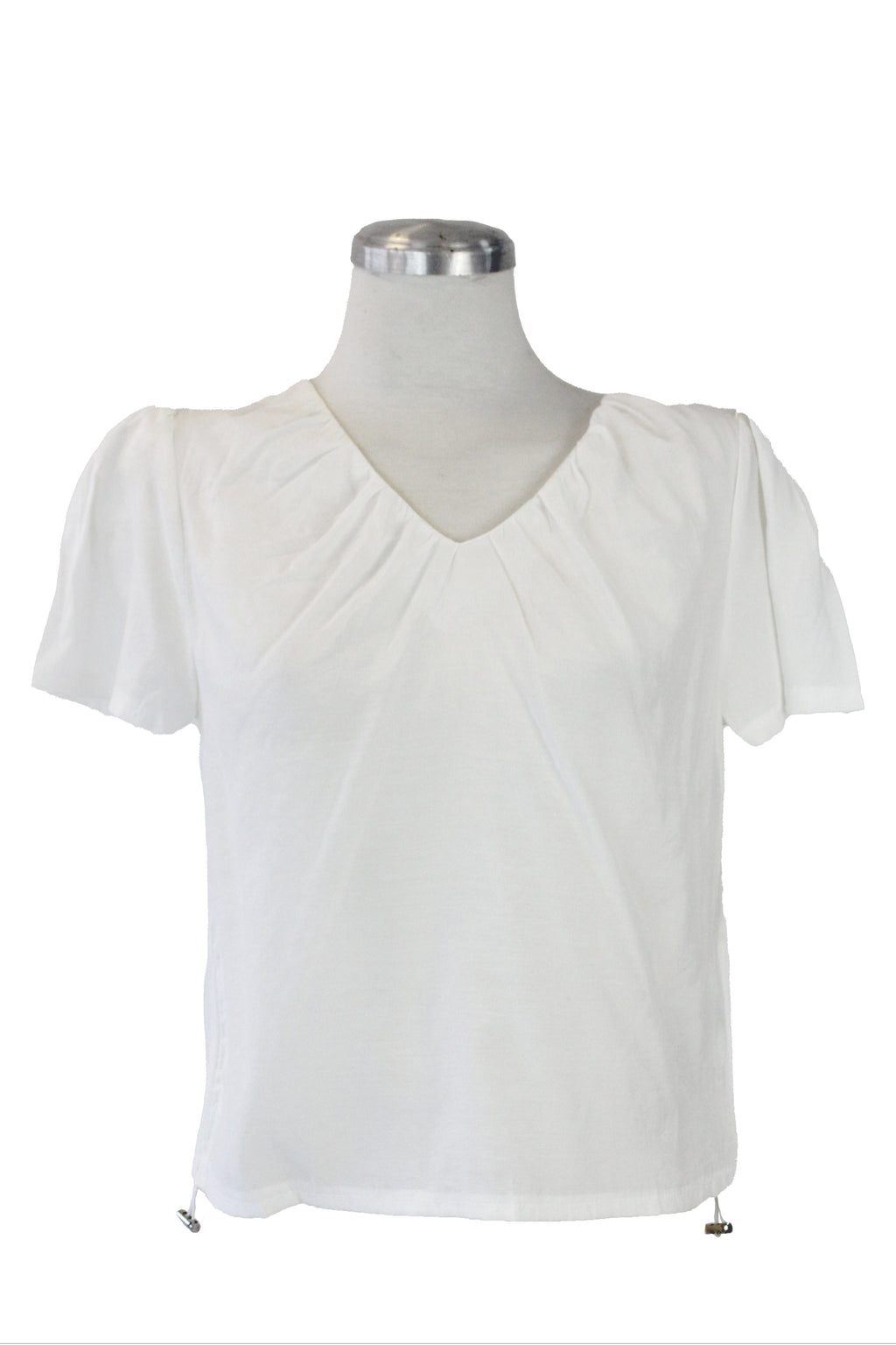 G251183XC Blusa Lisa Cuello V
