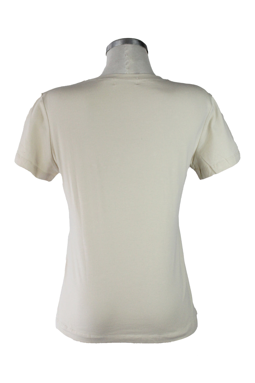 M5539 Blusa Con Bordado Y Corazón Central Efecto Brillo