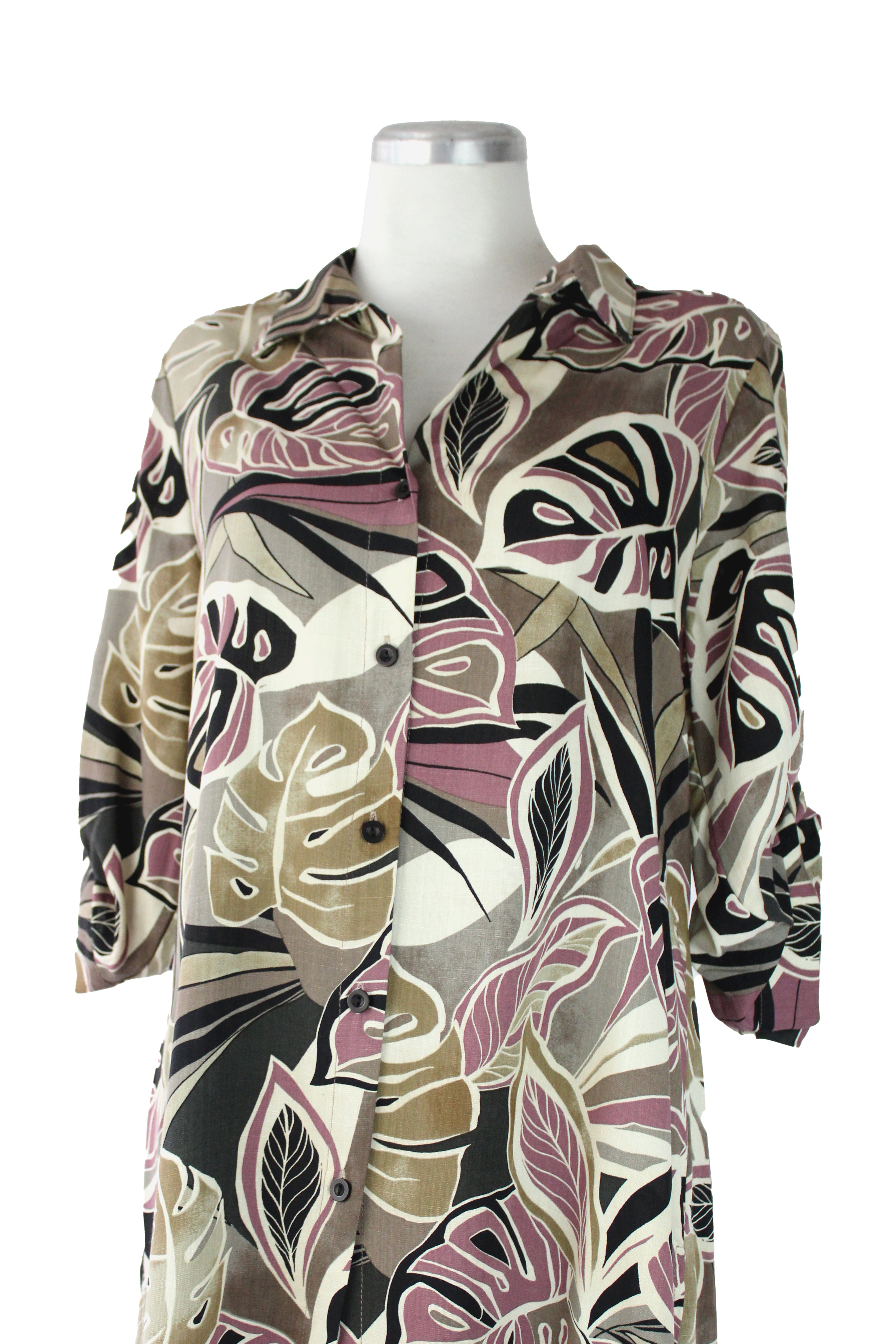 12526 Conjunto Blusón Largo C/Pantalón Estampados Varios