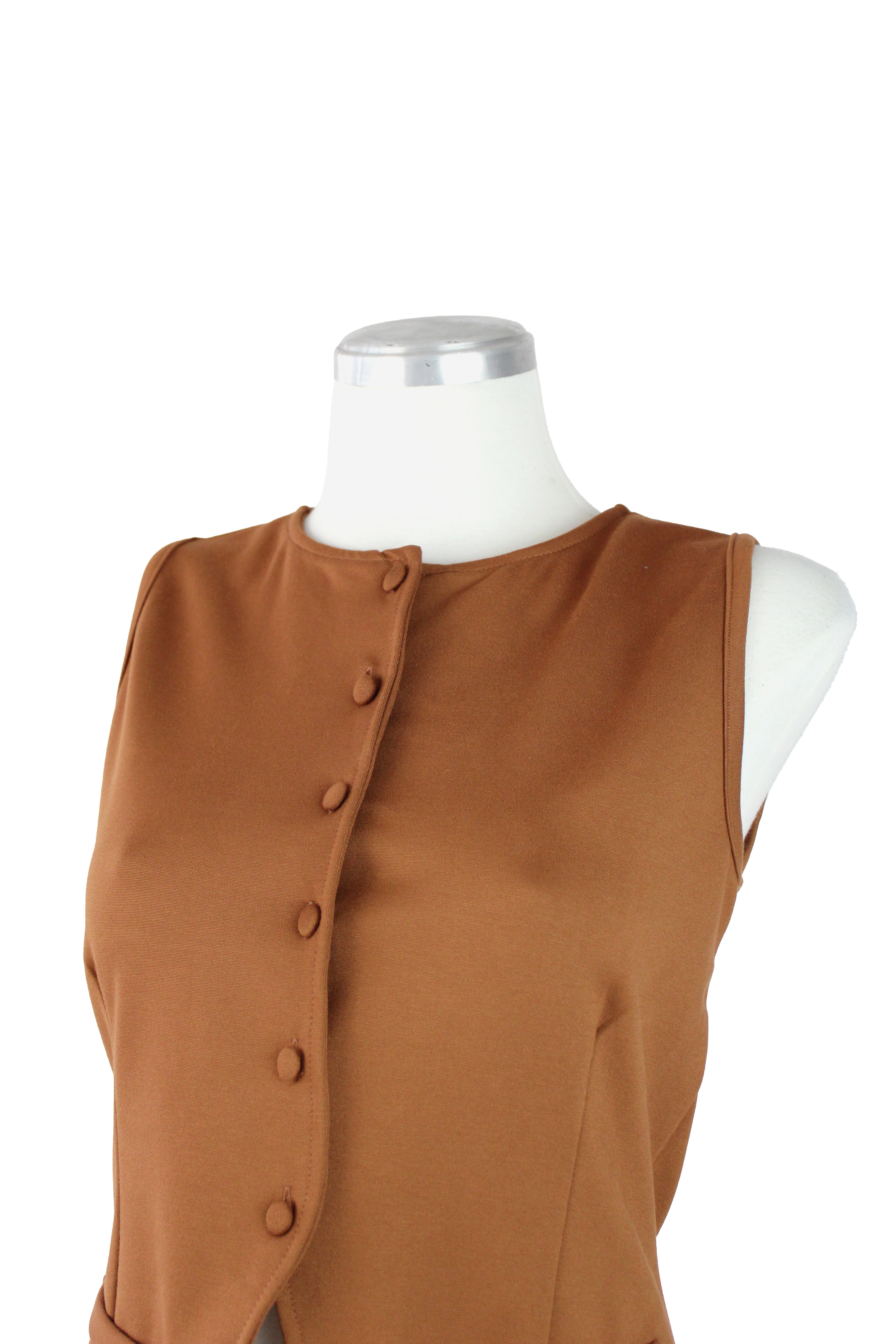 1304SPJ Chaleco Botones Y Laso S