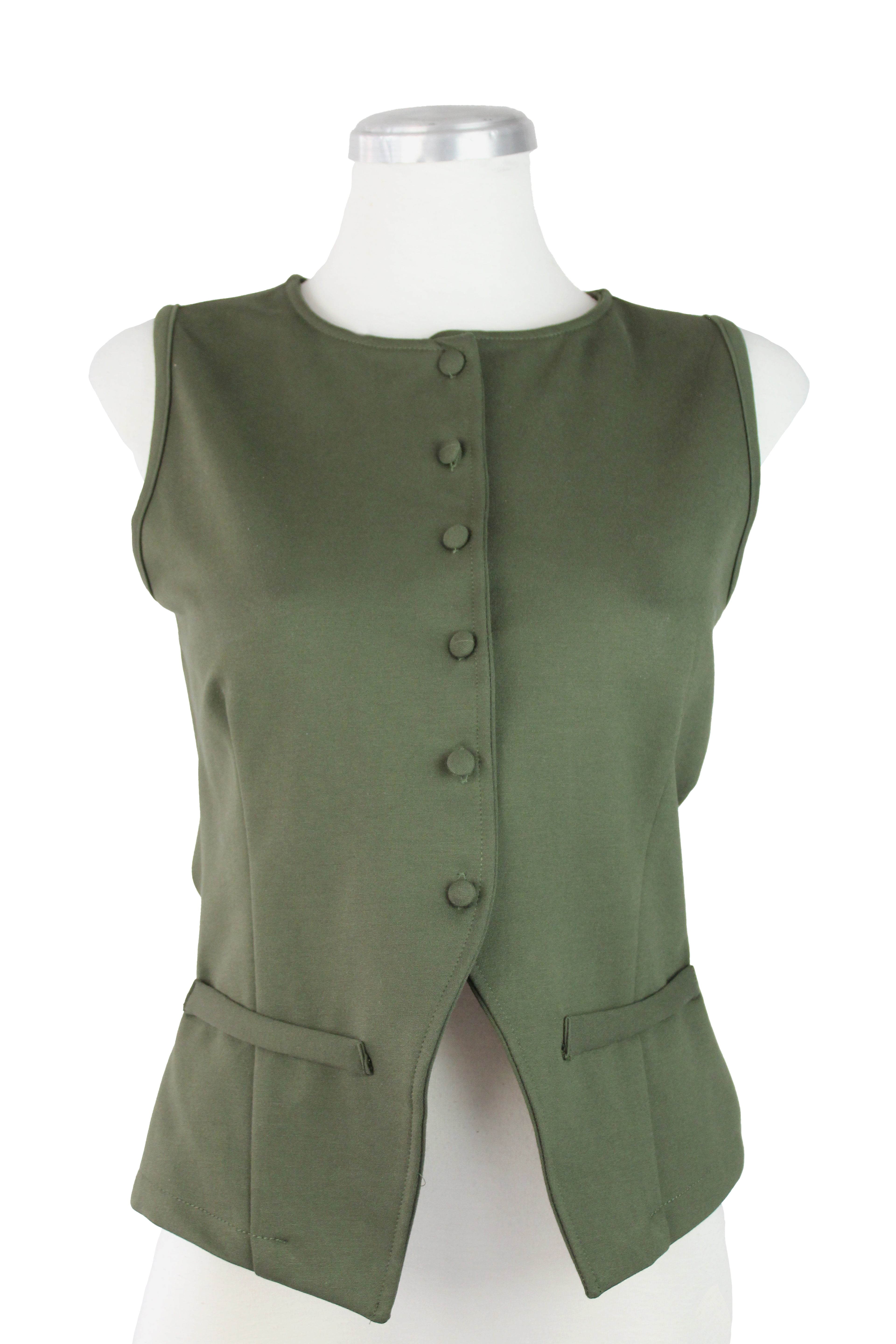 1304SPJ Chaleco Botones Y Laso S