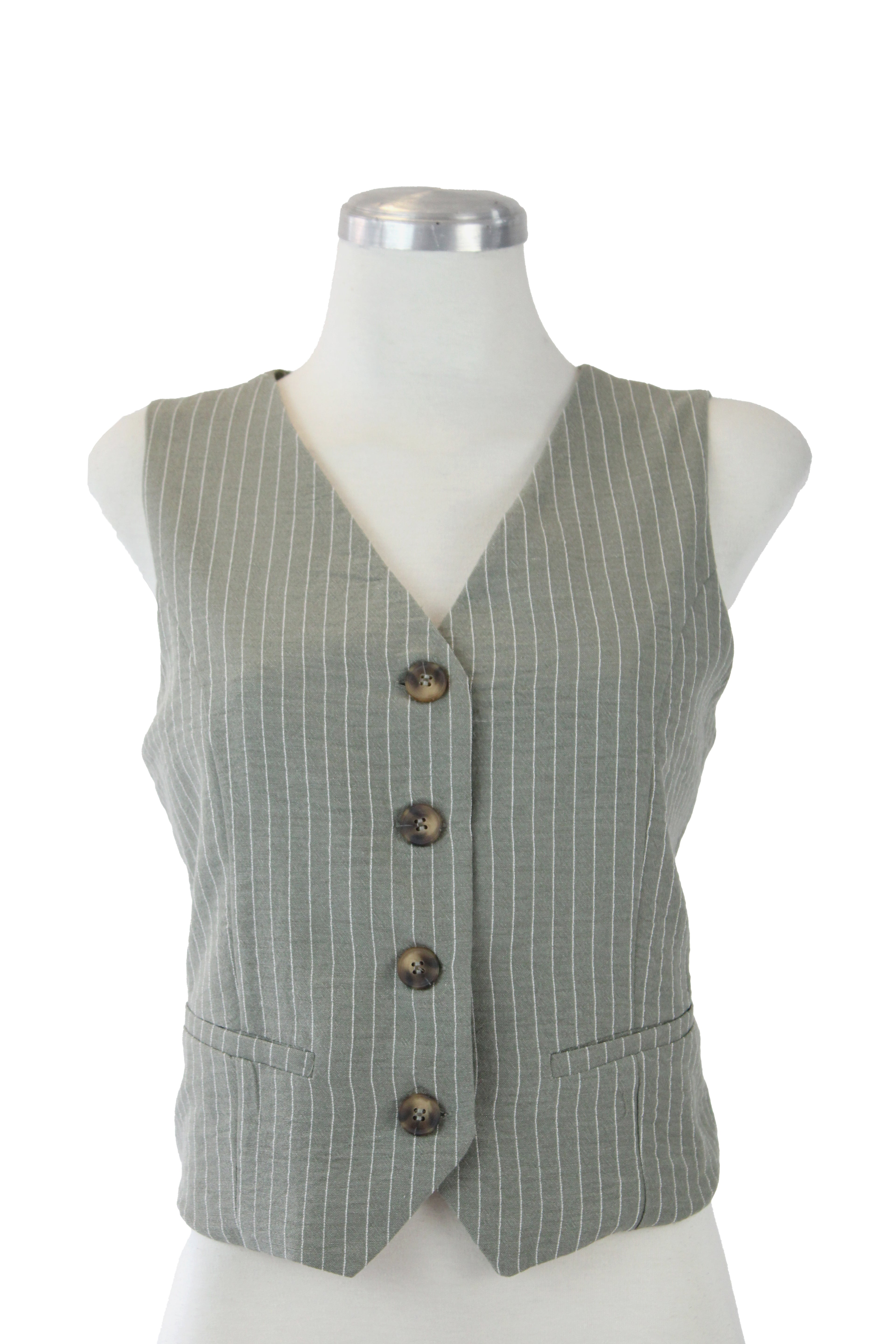 J14243 Chaleco Active Rayado