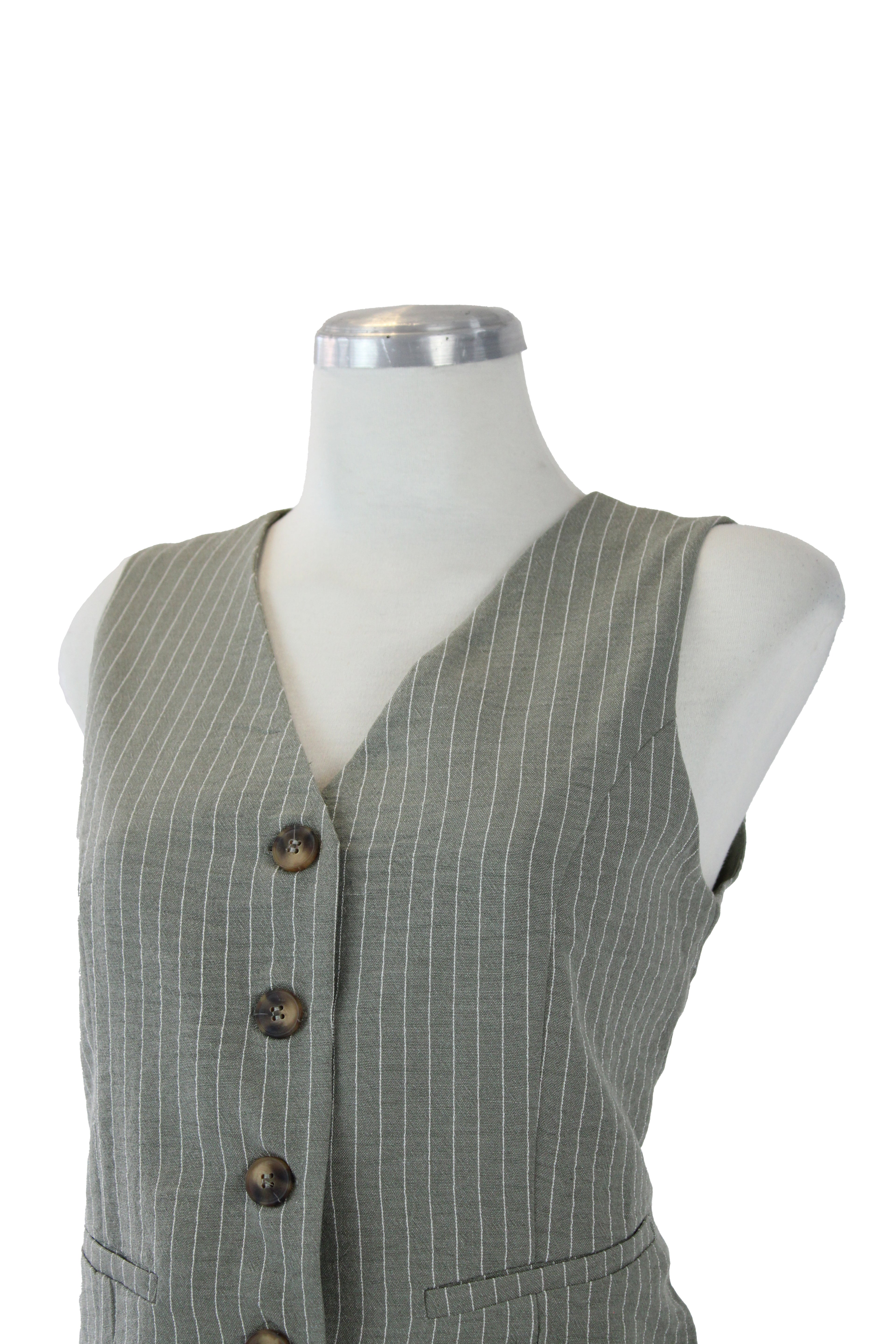 J14243 Chaleco Active Rayado