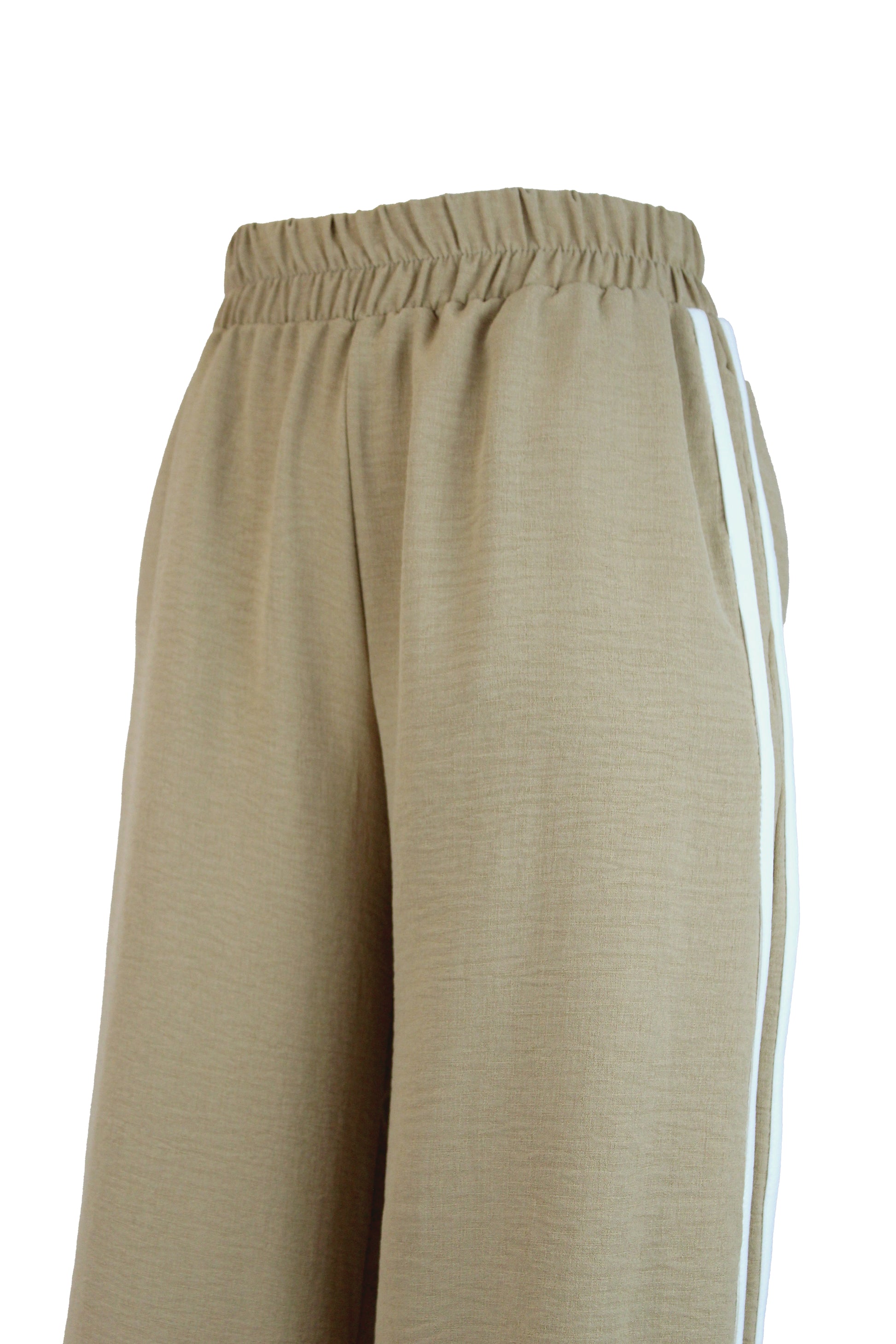 3959GLB Pantalon Color Lison Con Doble Linea Lateral