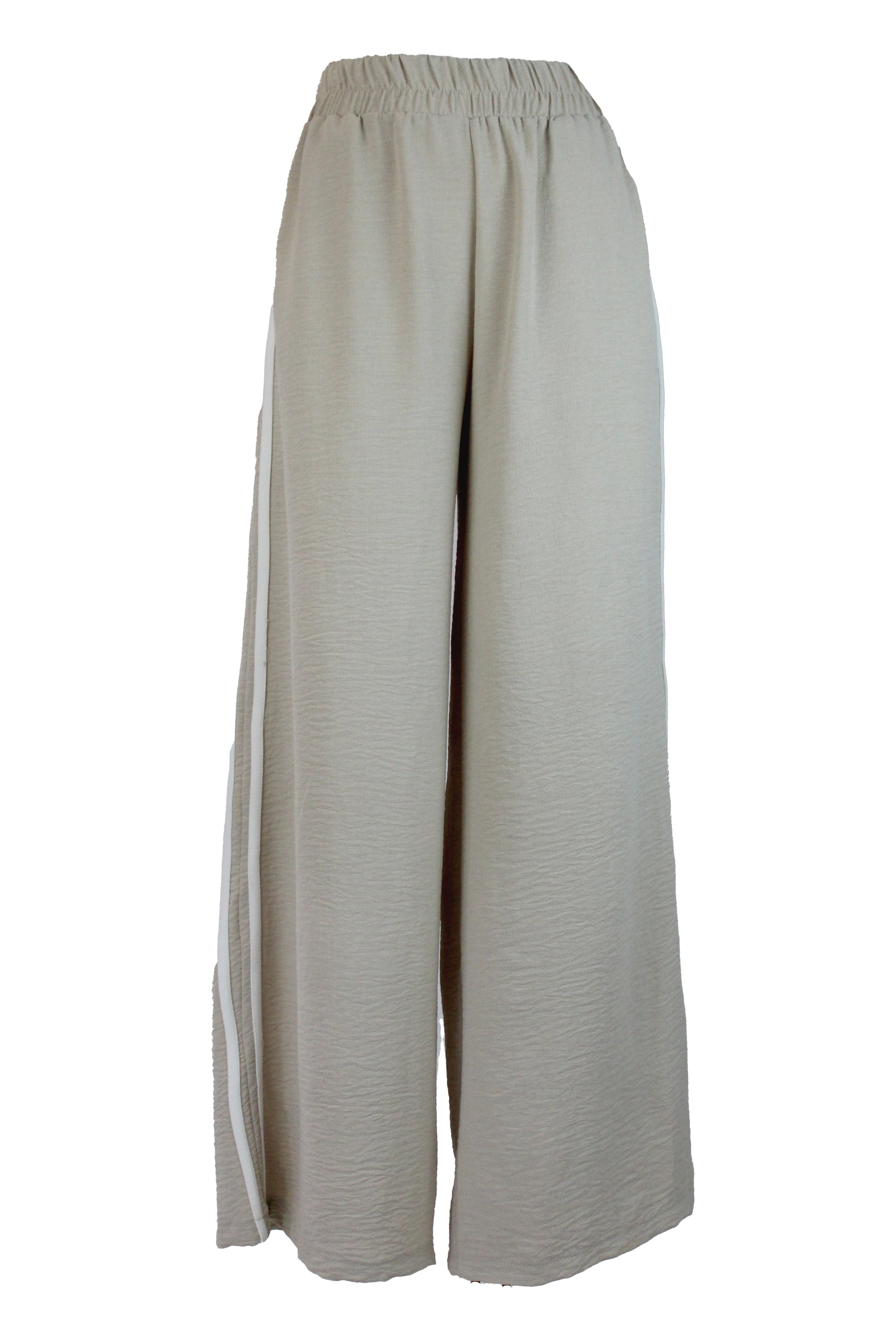 3959GLB Pantalon Color Lison Con Doble Linea Lateral