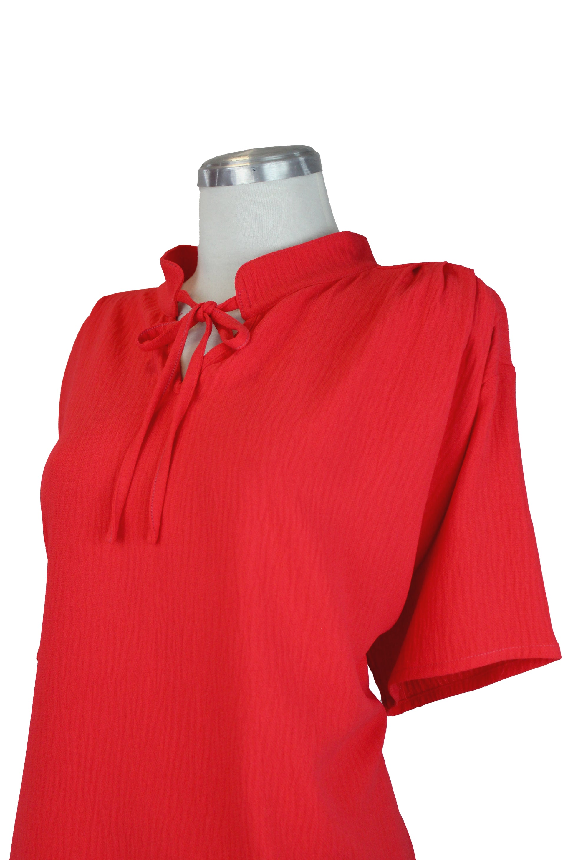 M2409 Blusa Cuello "V" Listón