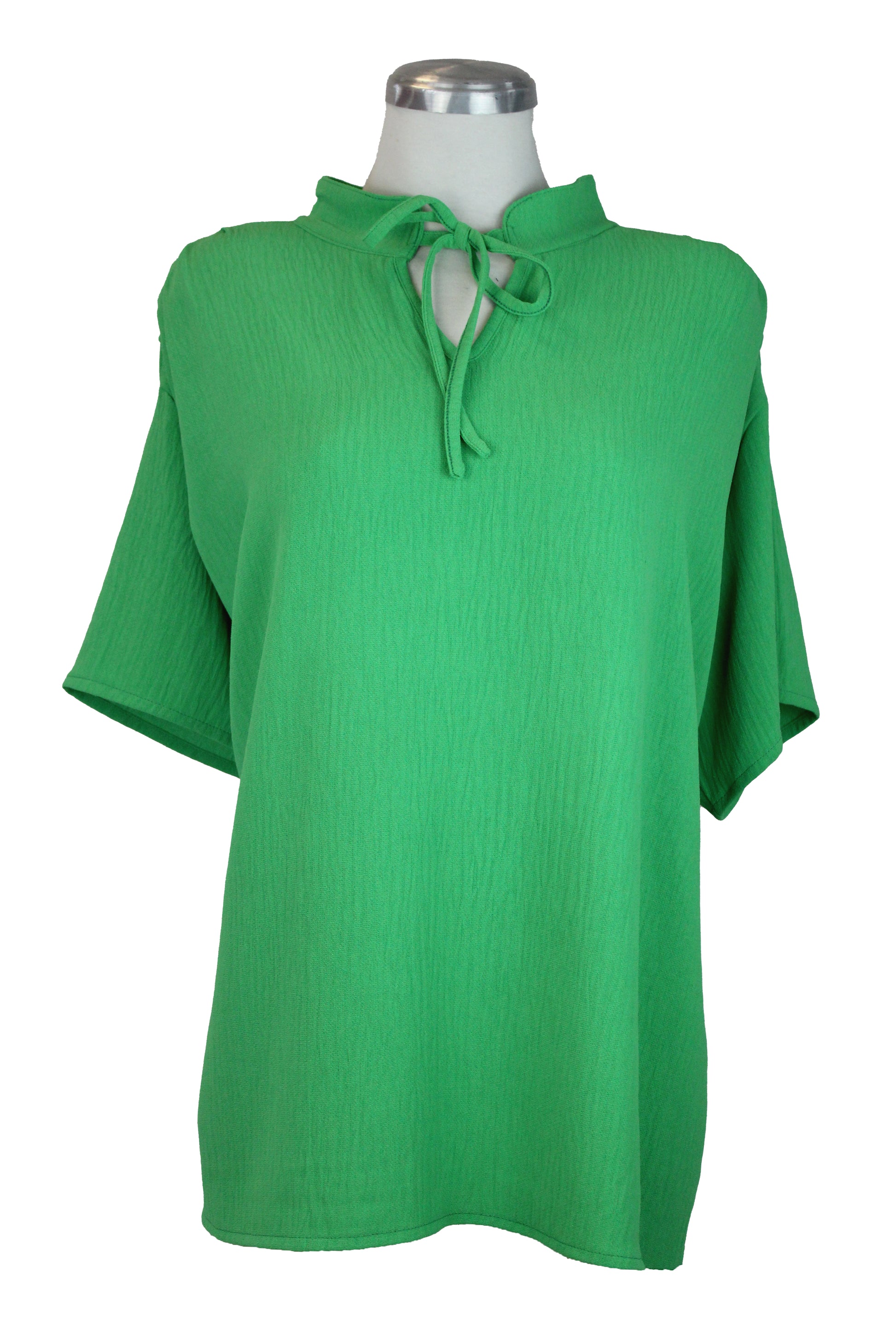 M2409 Blusa Cuello "V" Listón