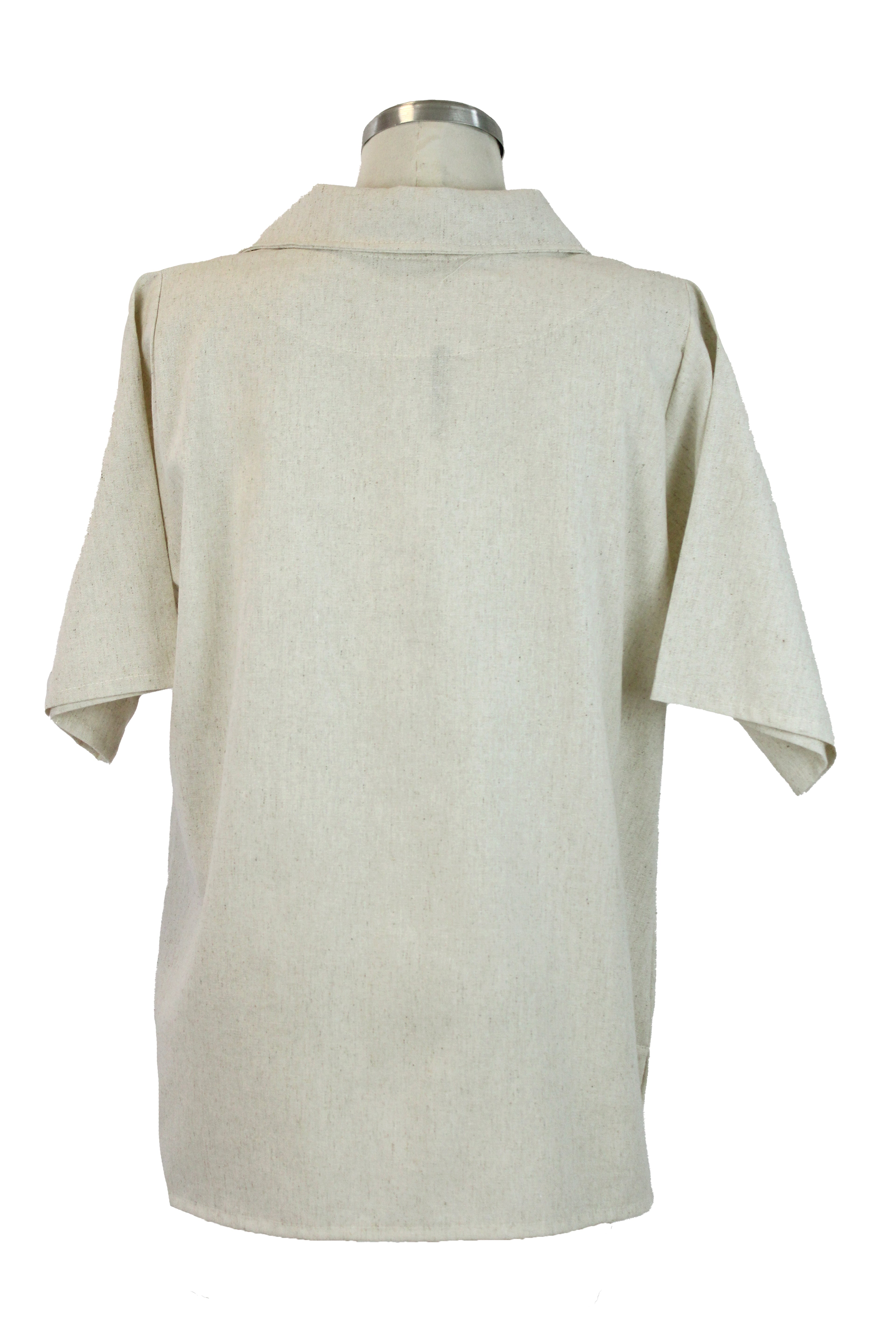 6433 Camisera Lino Botón