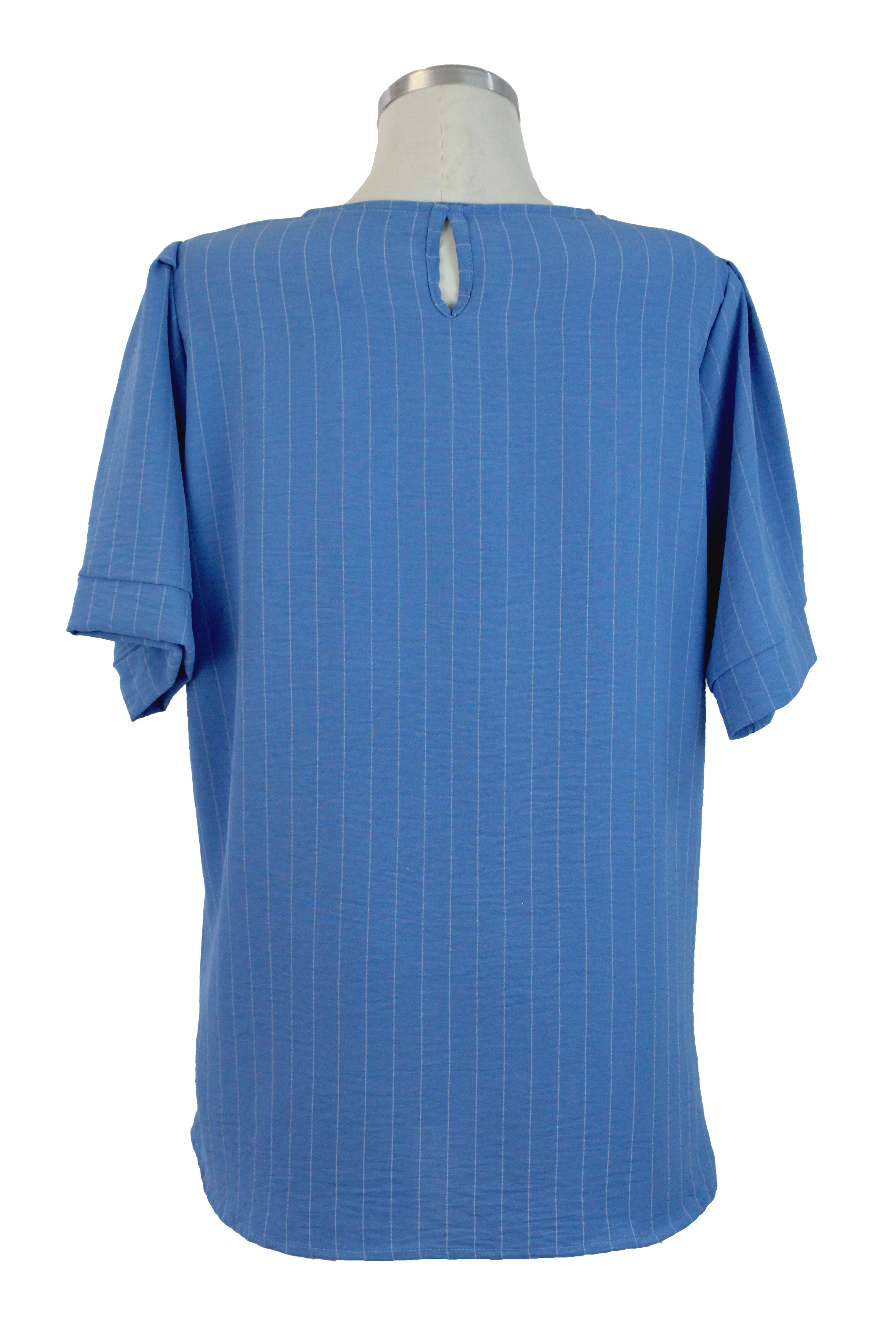 M2500 Blusa Con Caída Rayas