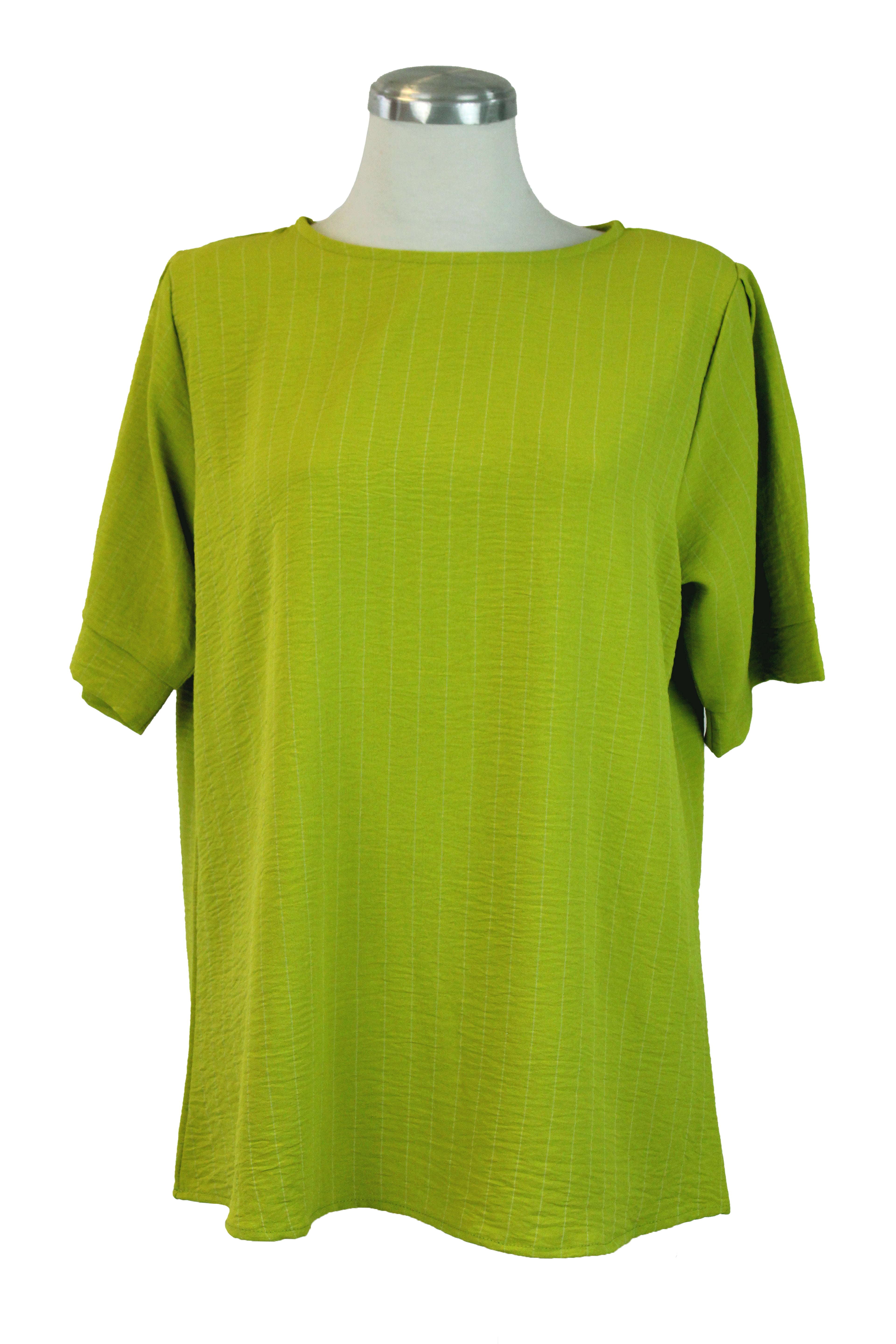 M2500 Blusa Con Caída Rayas