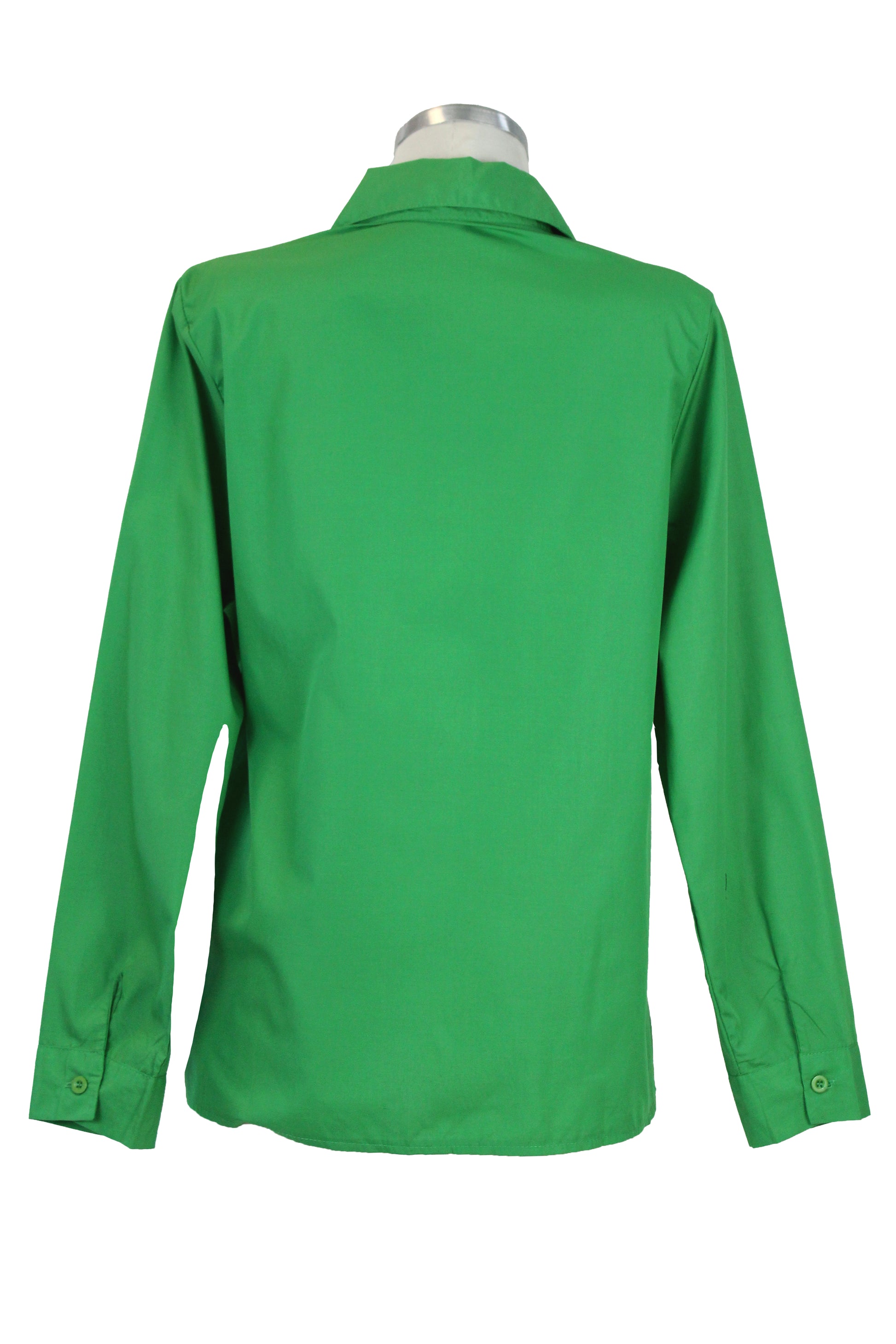 10696-1 Camisa Larga Piedras Colores en Bolsas y Cuello