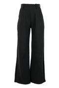 S-86 Pantalon Pierna Ancha Boton y Hojales p/Cinto