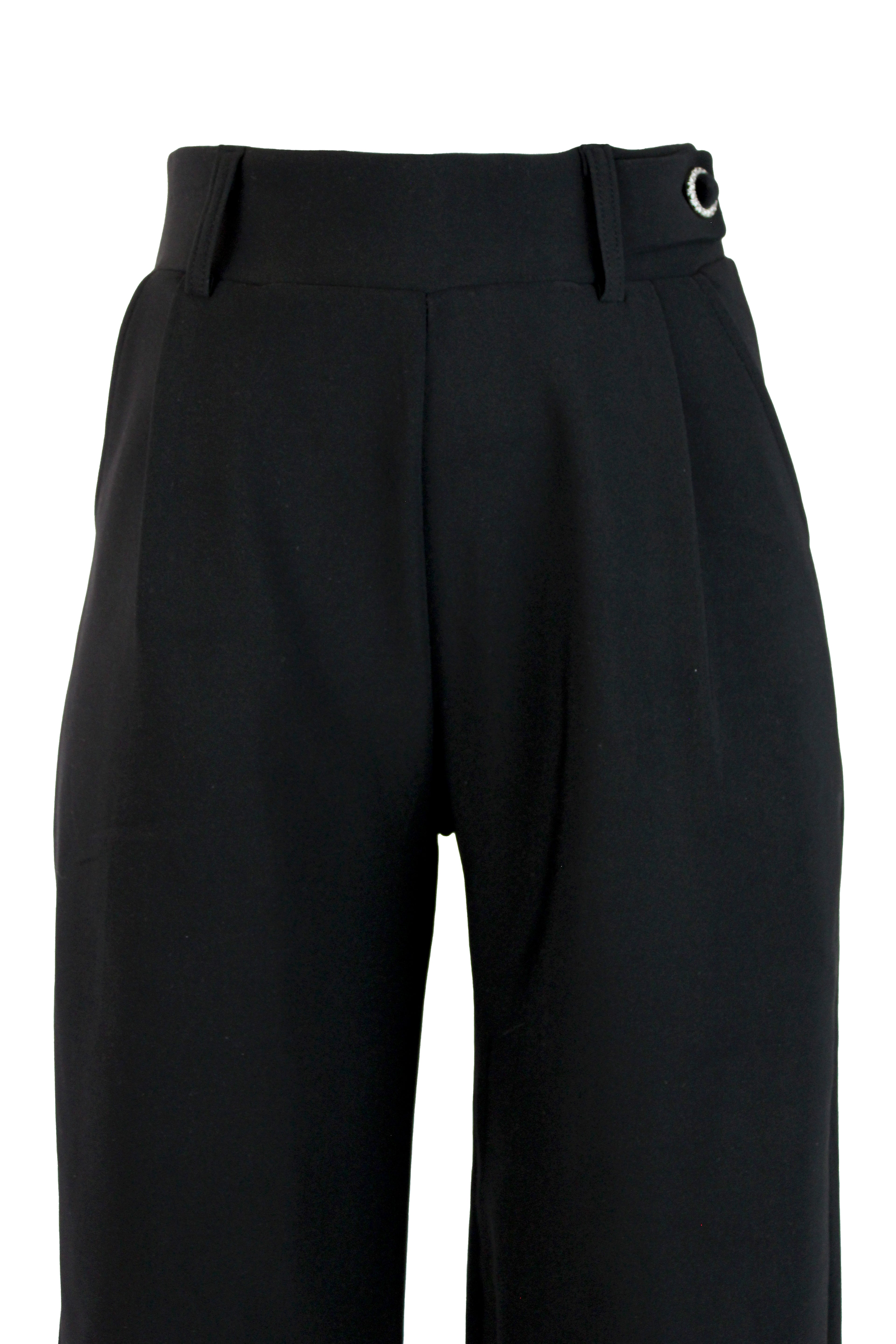 S-86 Pantalon Pierna Ancha Boton y Hojales p/Cinto