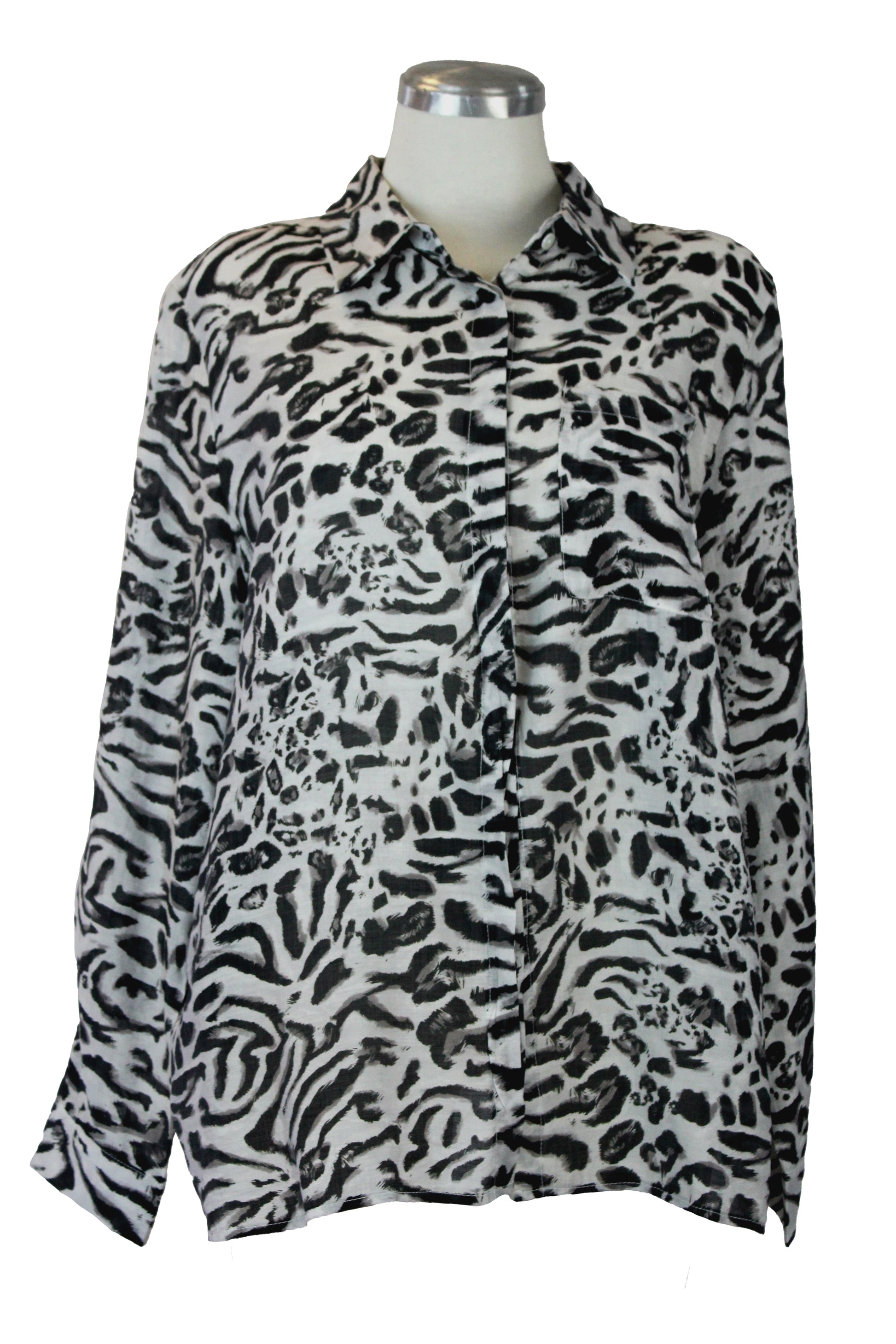 FW2497 Camisa rayón animal P