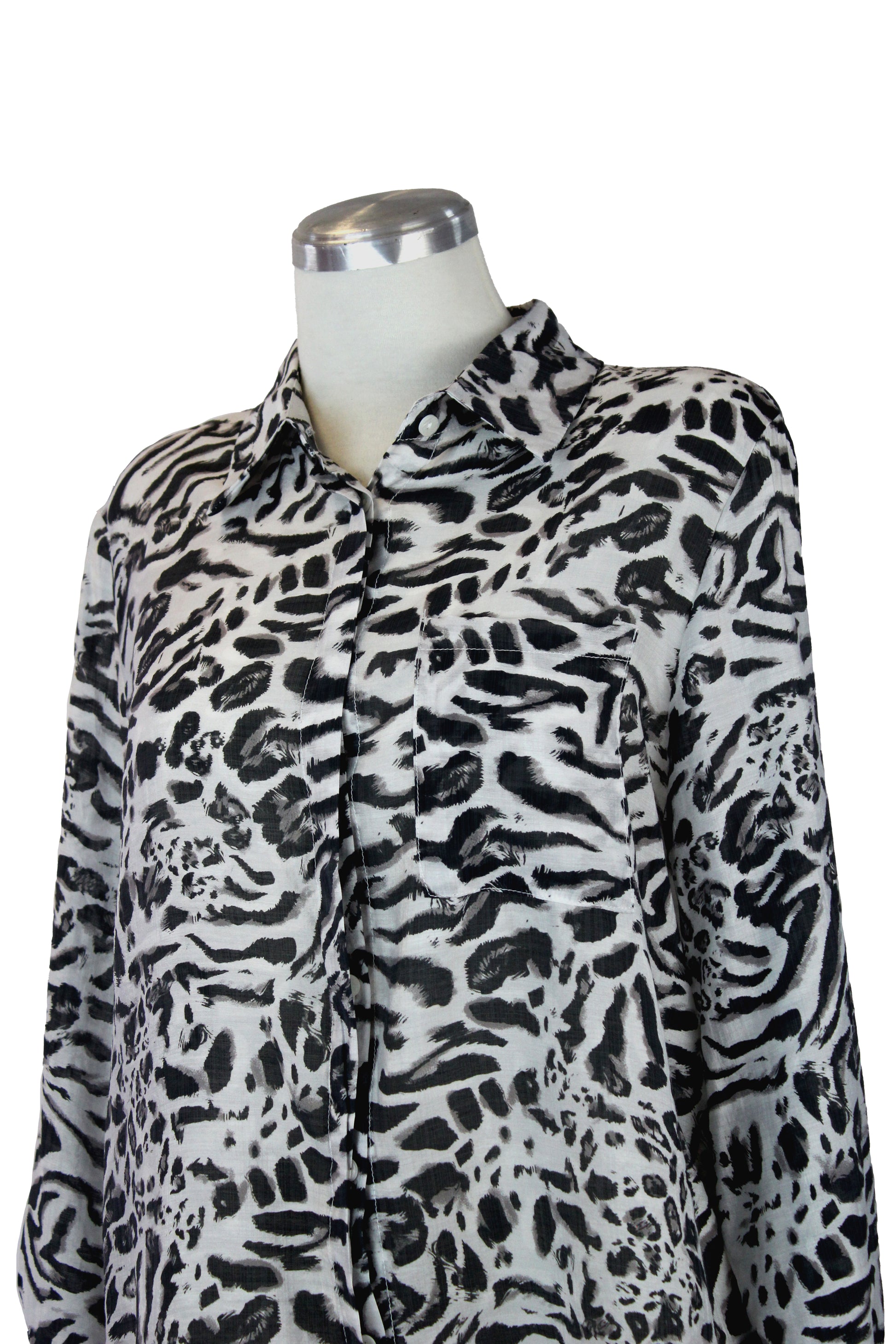 FW2497 Camisa rayón animal P