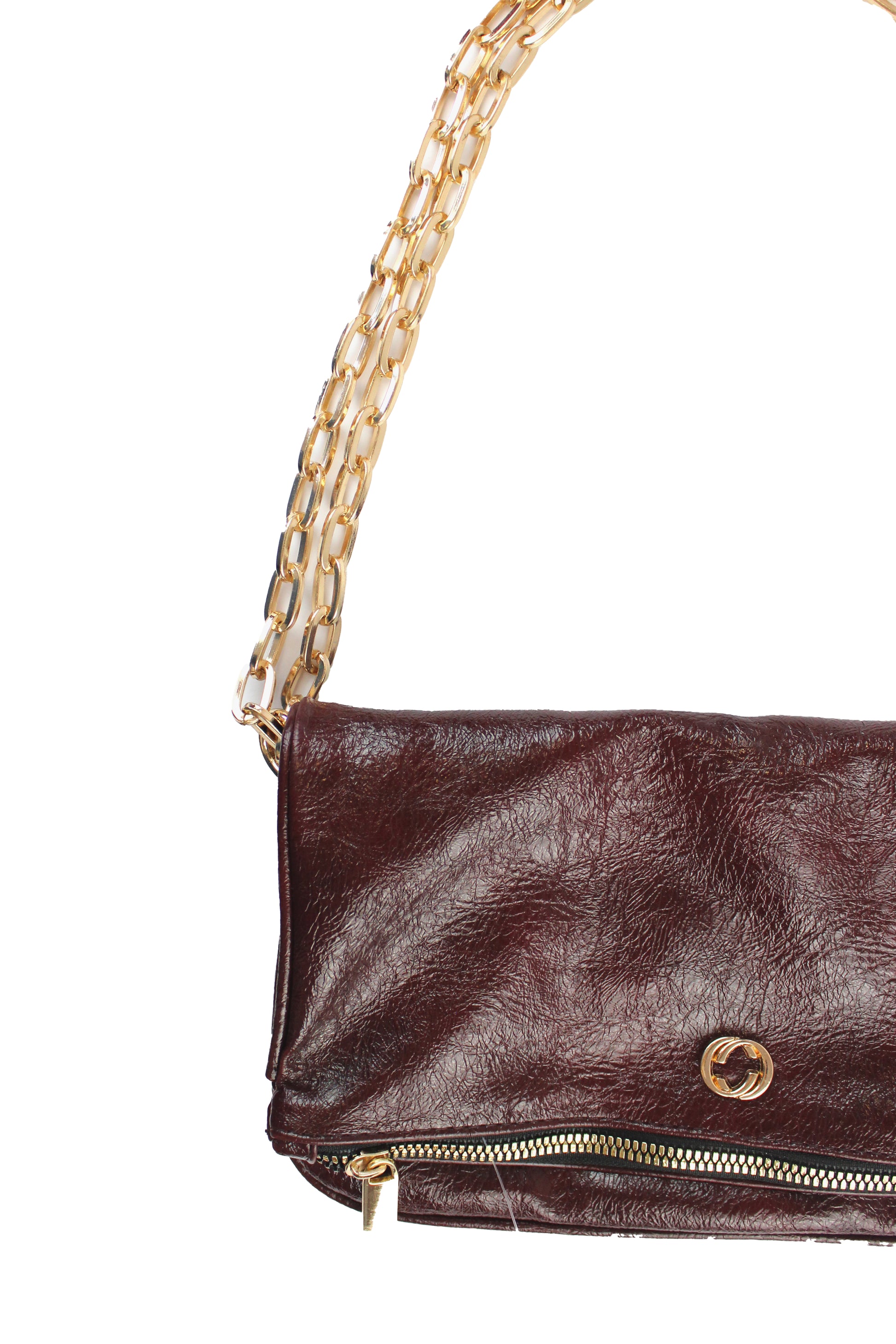 2452 Bolso de noche cadena dorada