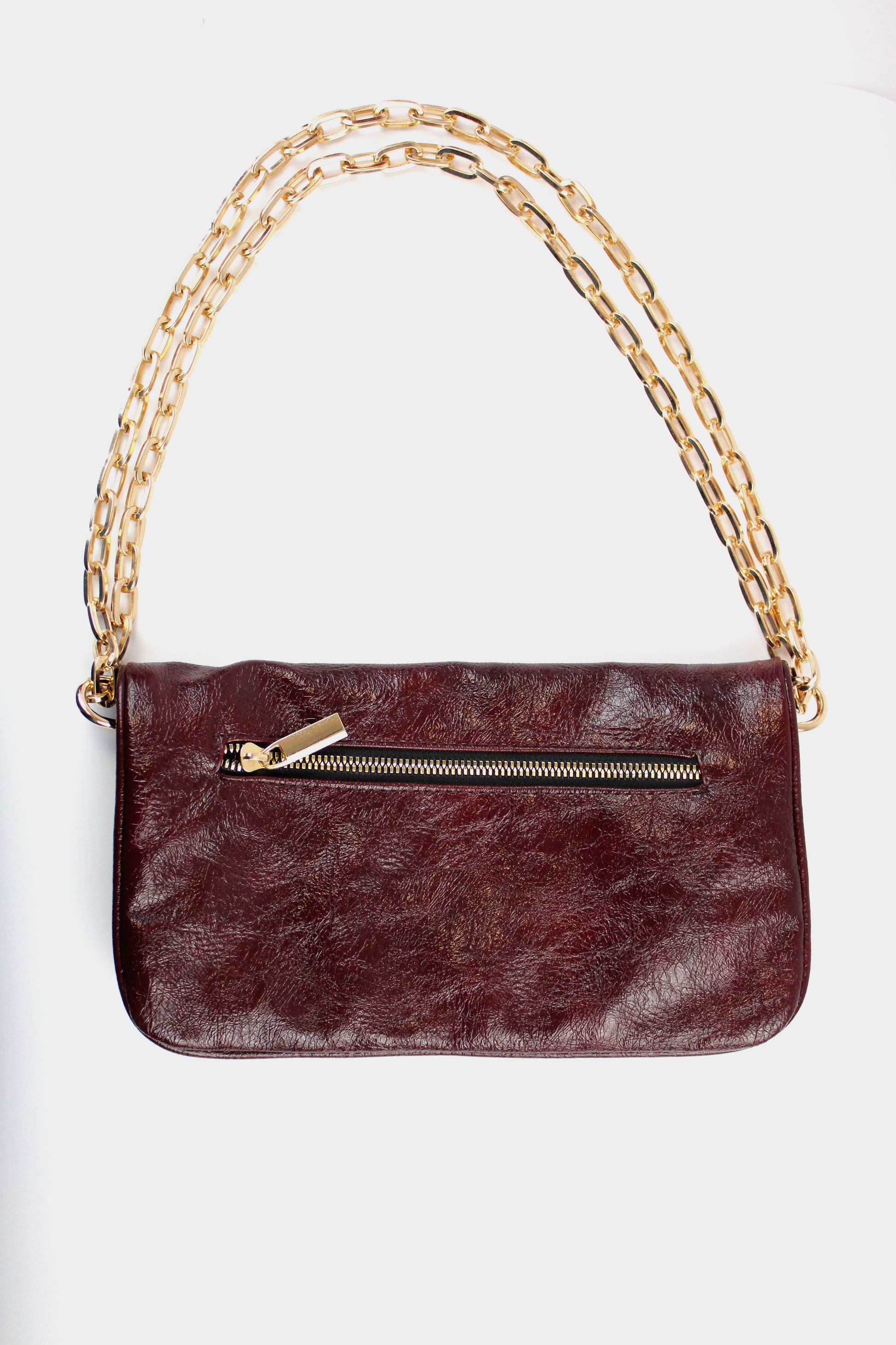 2452 Bolso de noche cadena dorada