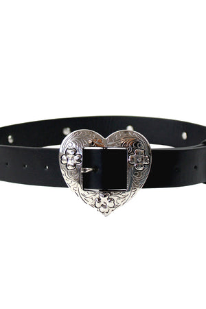 34053 Cinto Vaquero Hebilla de Corazón